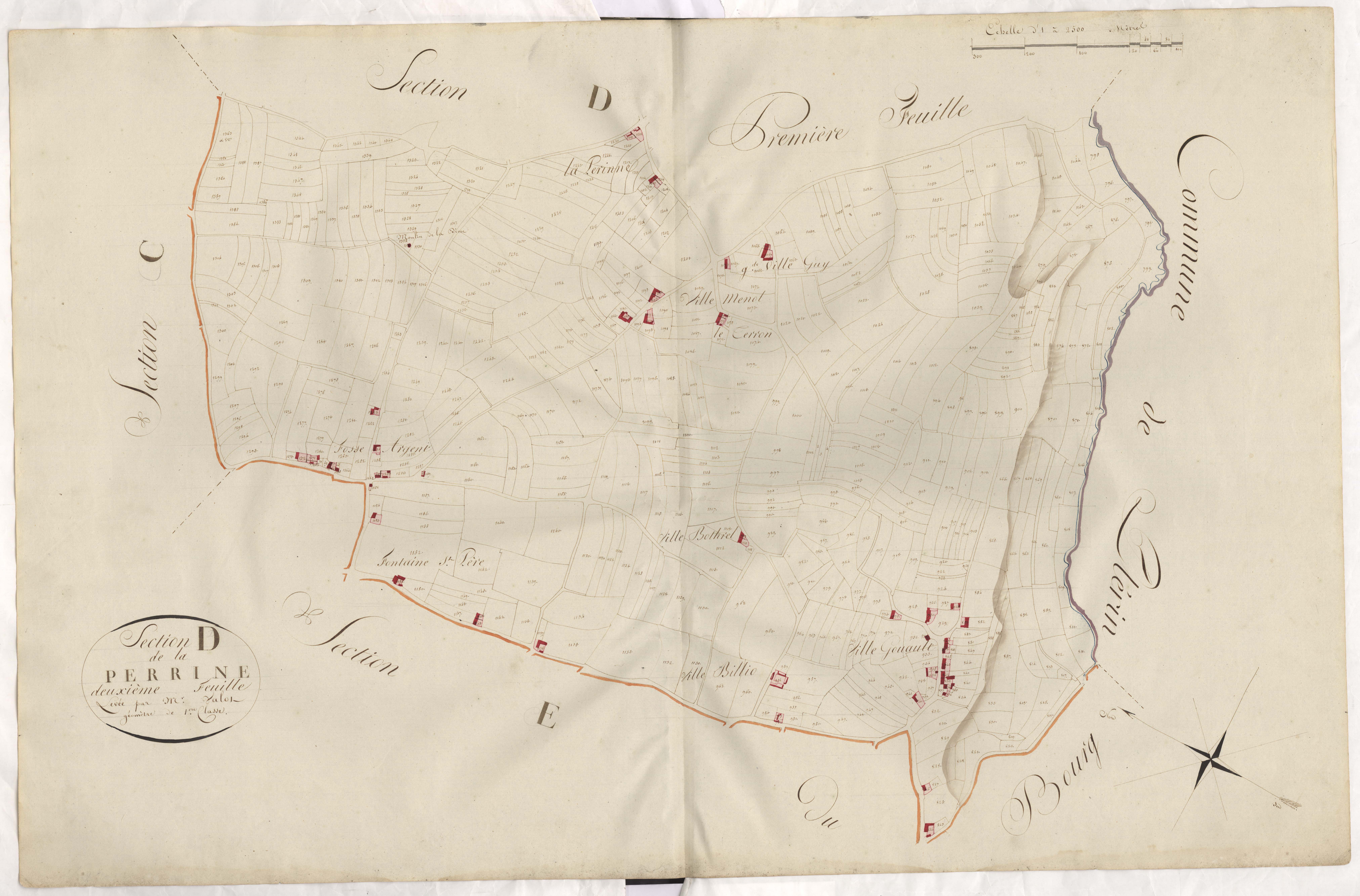 Pordic - Section D, 2e feuille