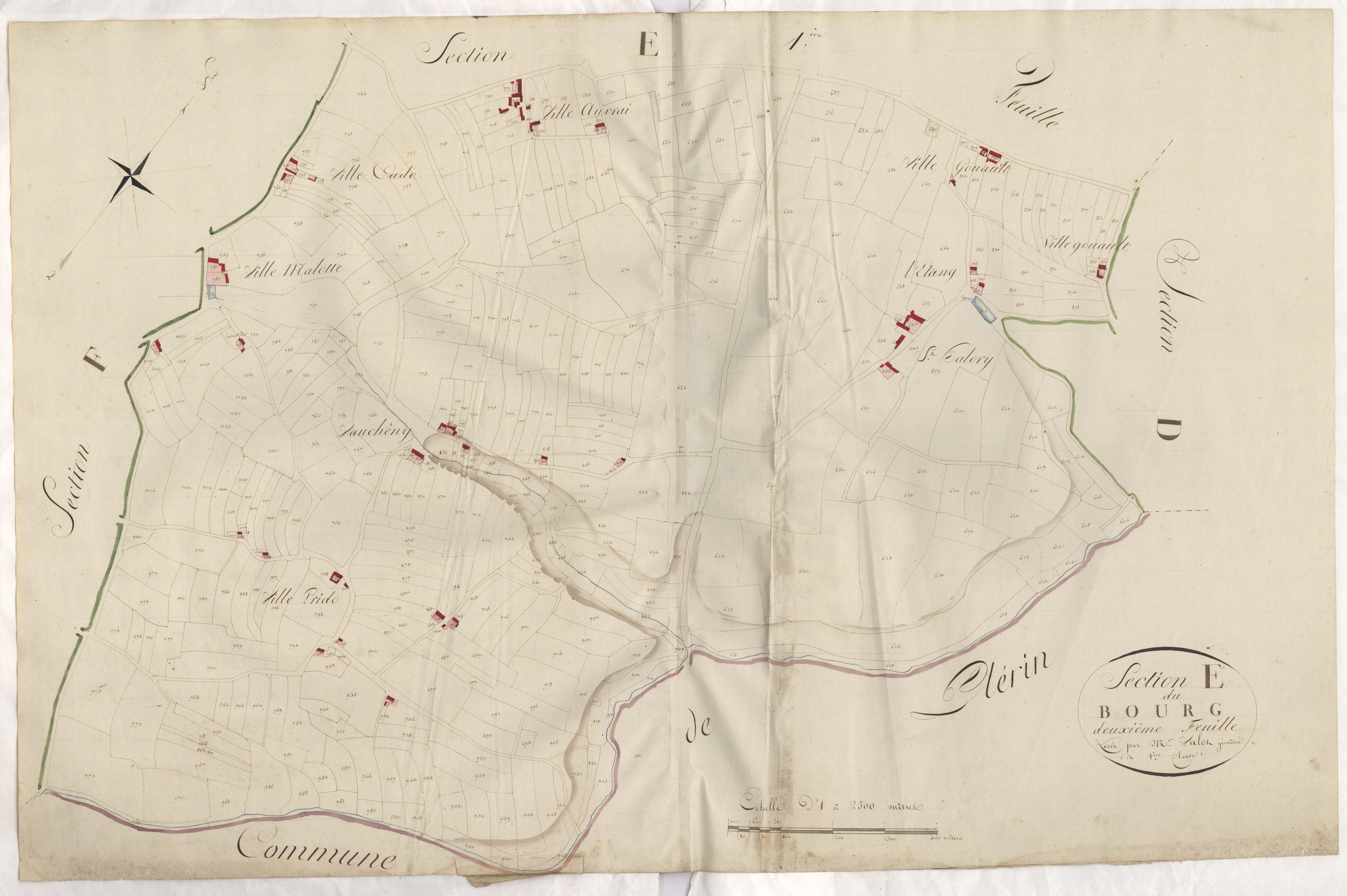 Pordic - Section E, 2e feuille