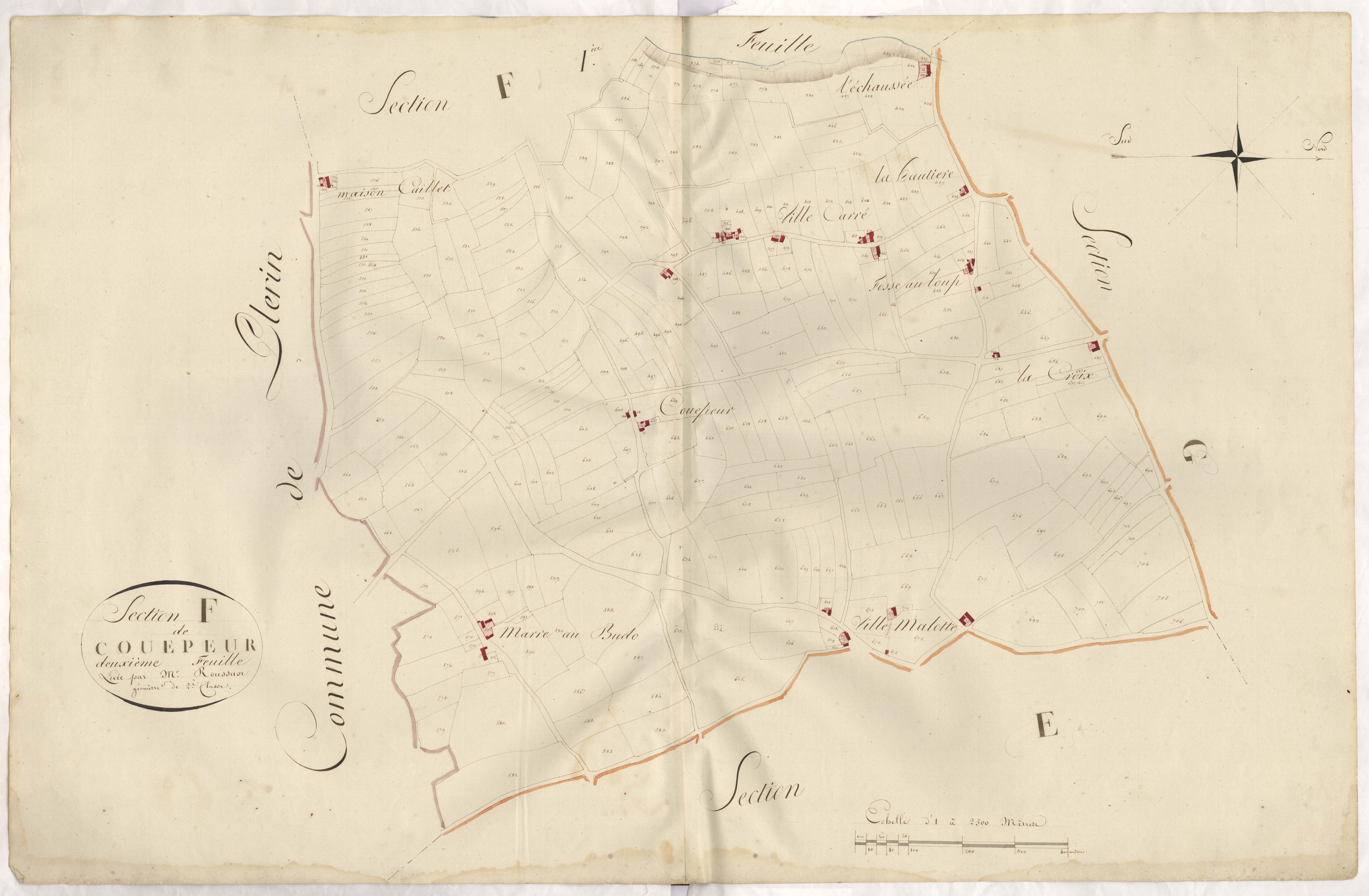 Pordic - Section F, 2e feuille