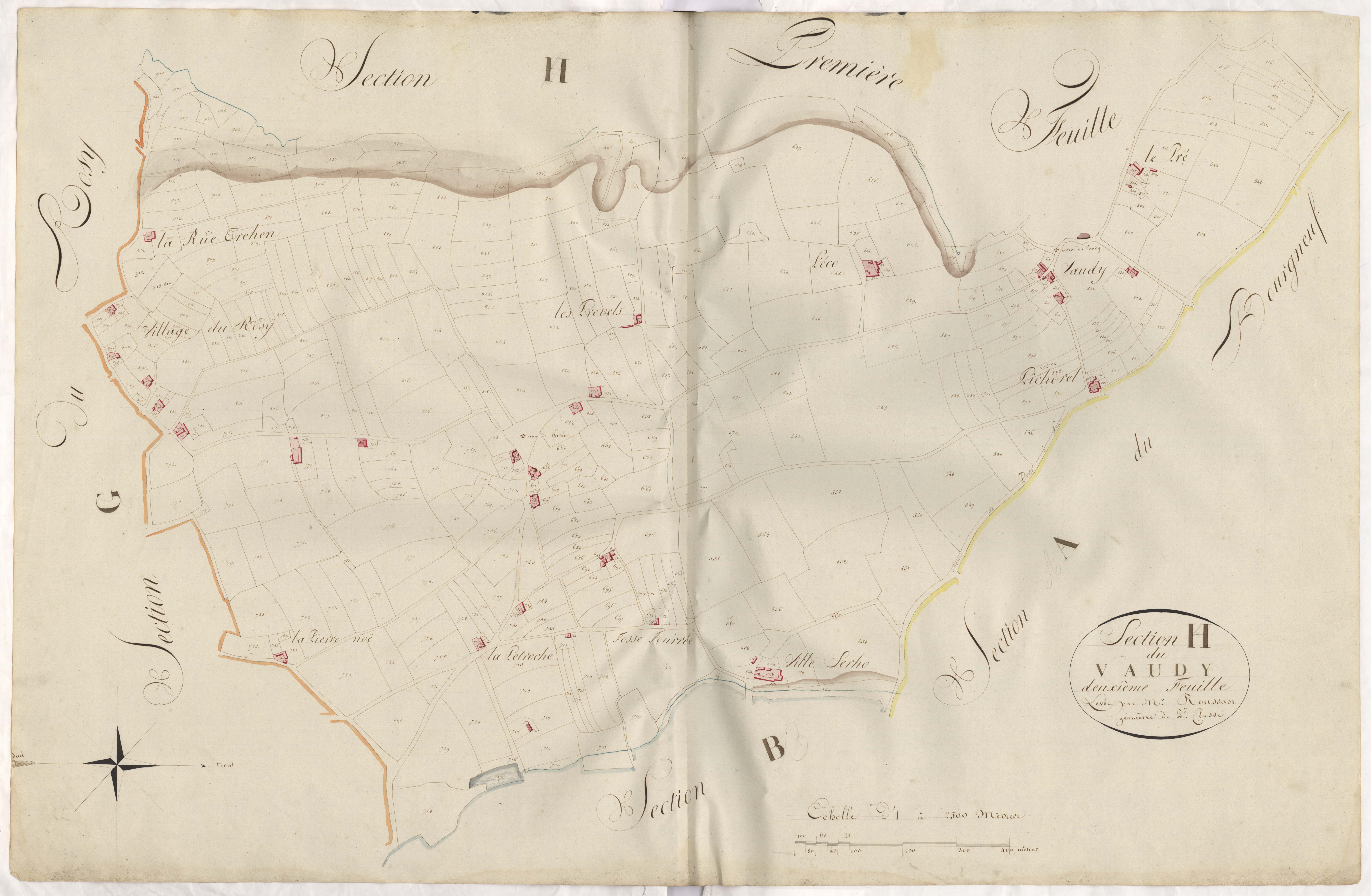 Pordic - Section H, 2e feuille