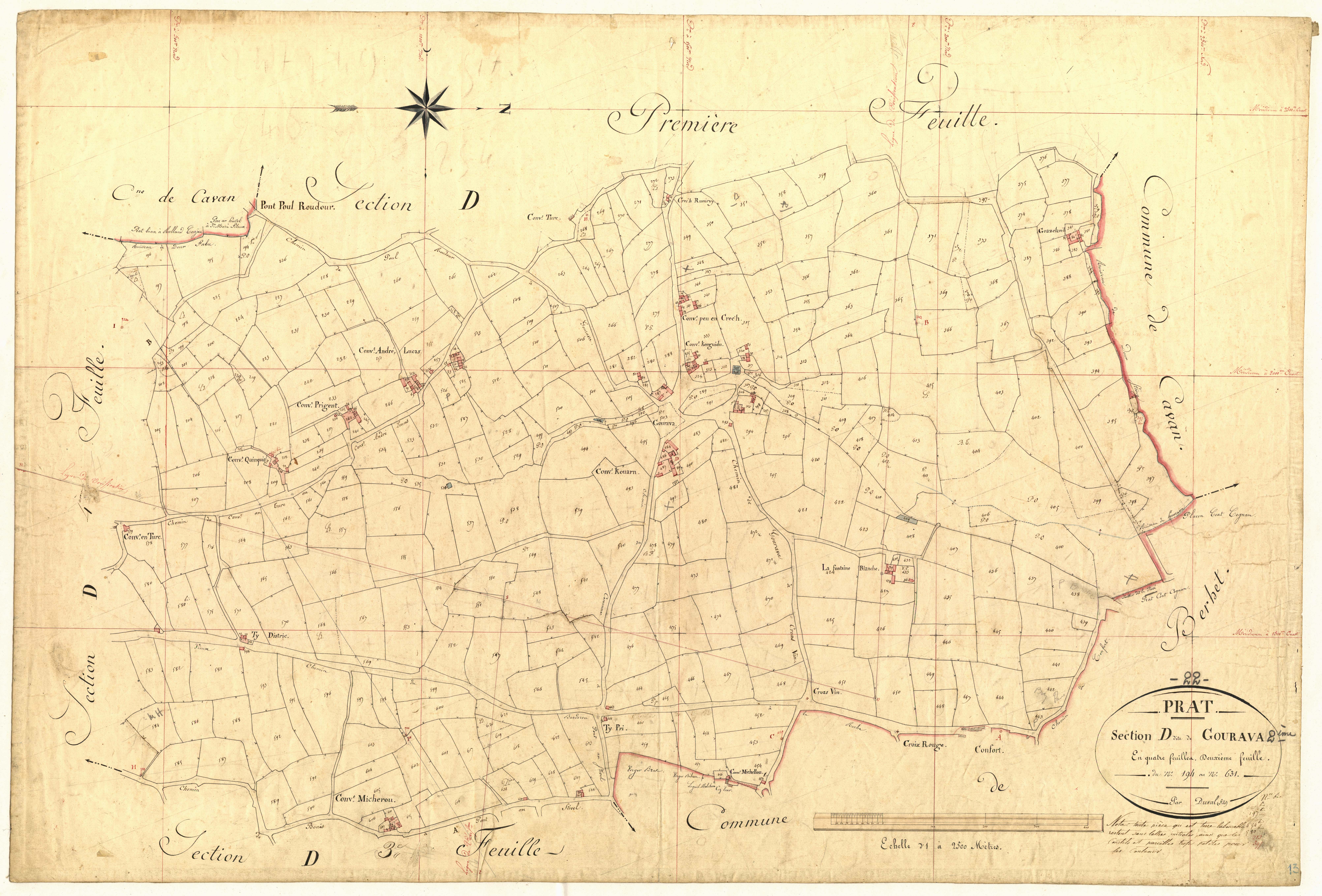 Prat - Section D, 2e feuille