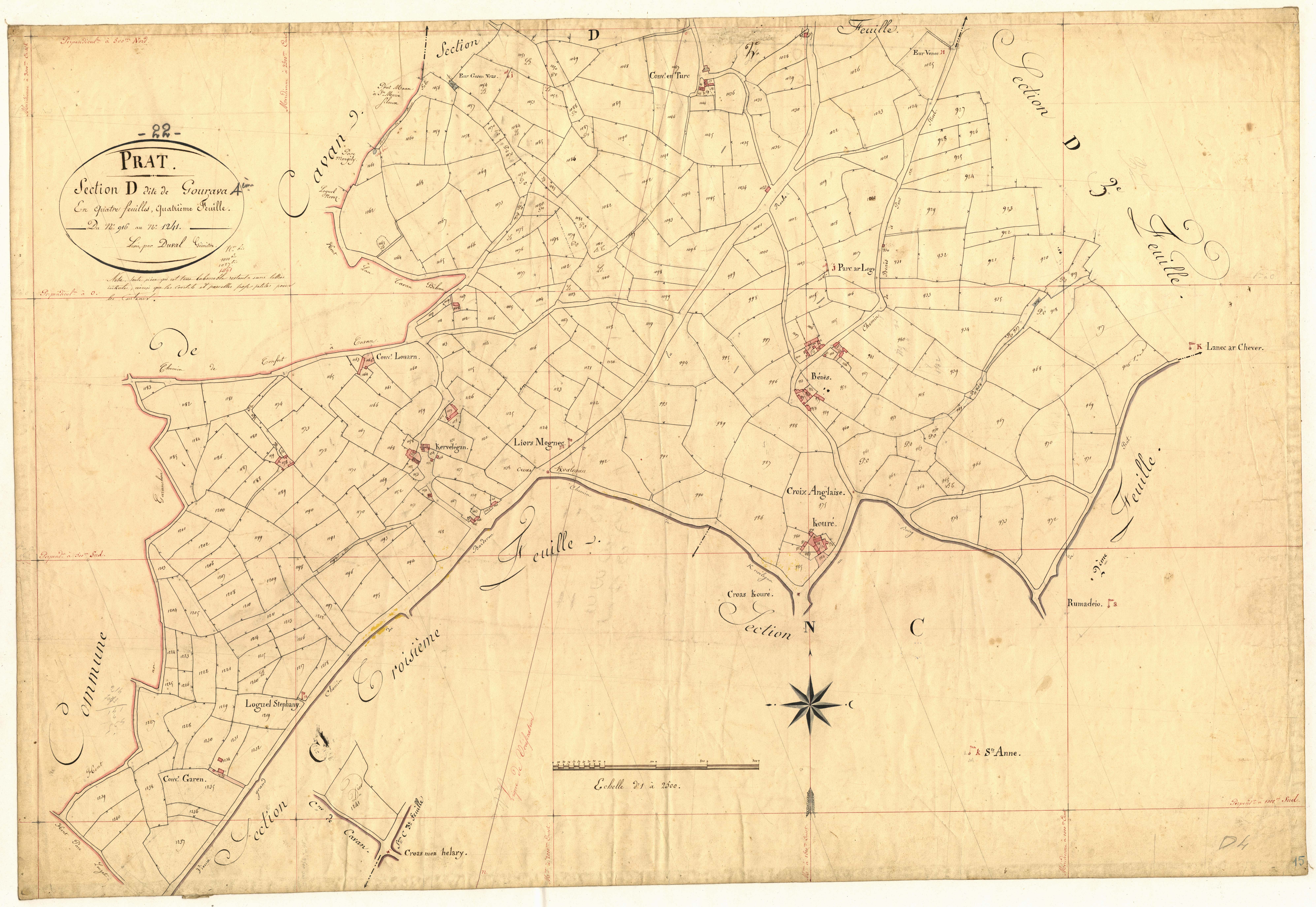 Prat - Section D, 4e feuille