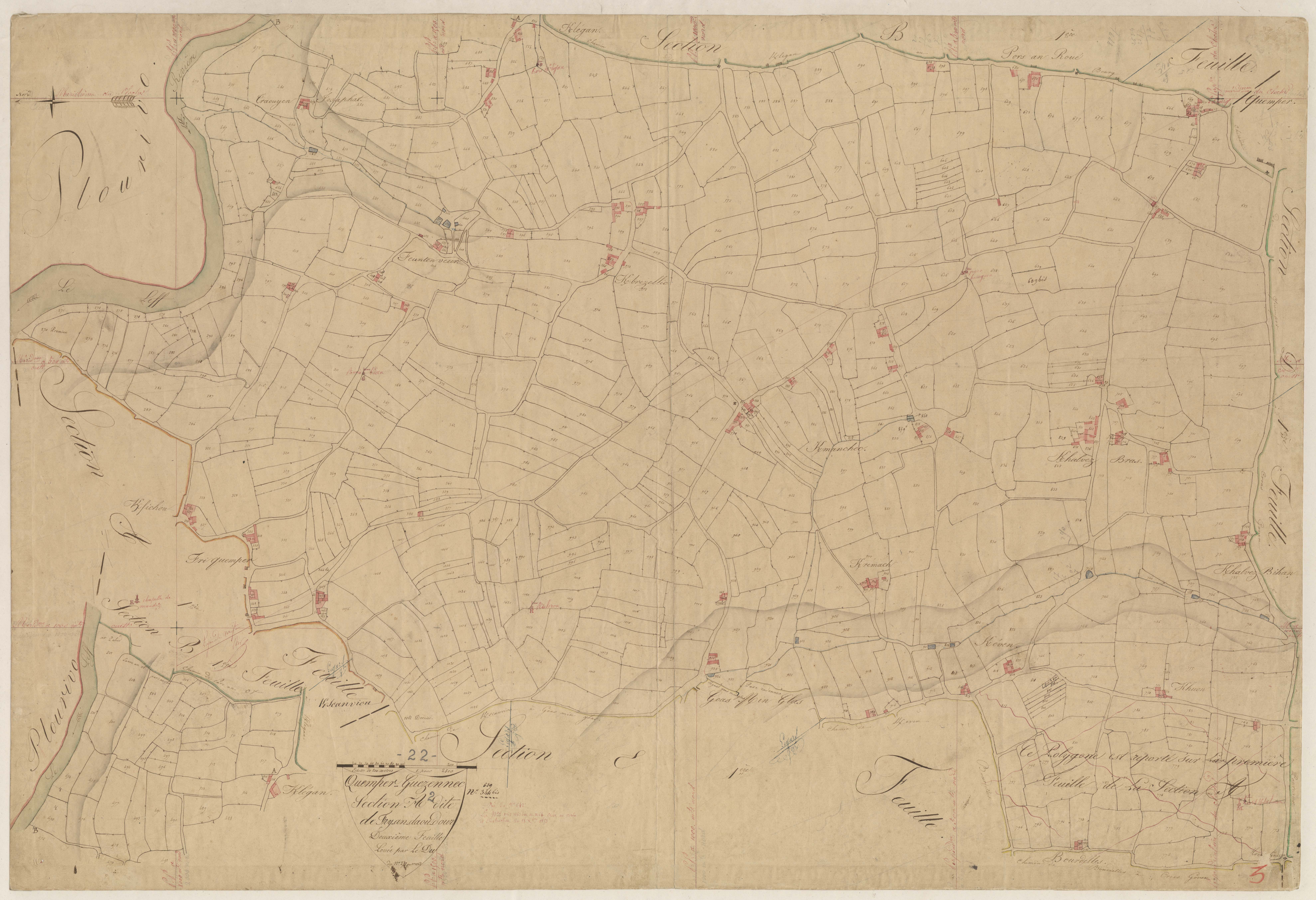 Quemper-Guézennec - Section A, 2e feuille