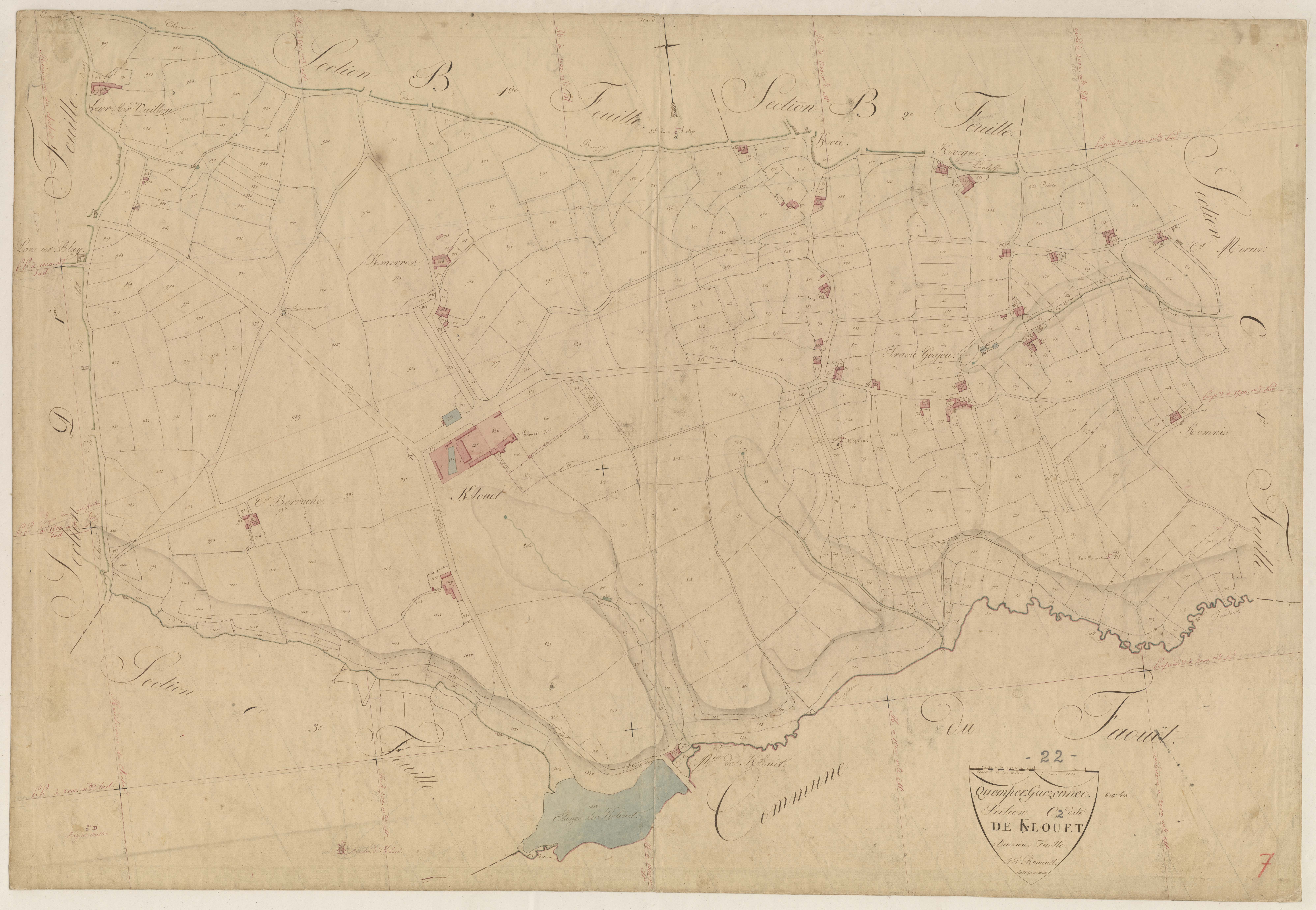 Quemper-Guézennec - Section C, 2e feuille