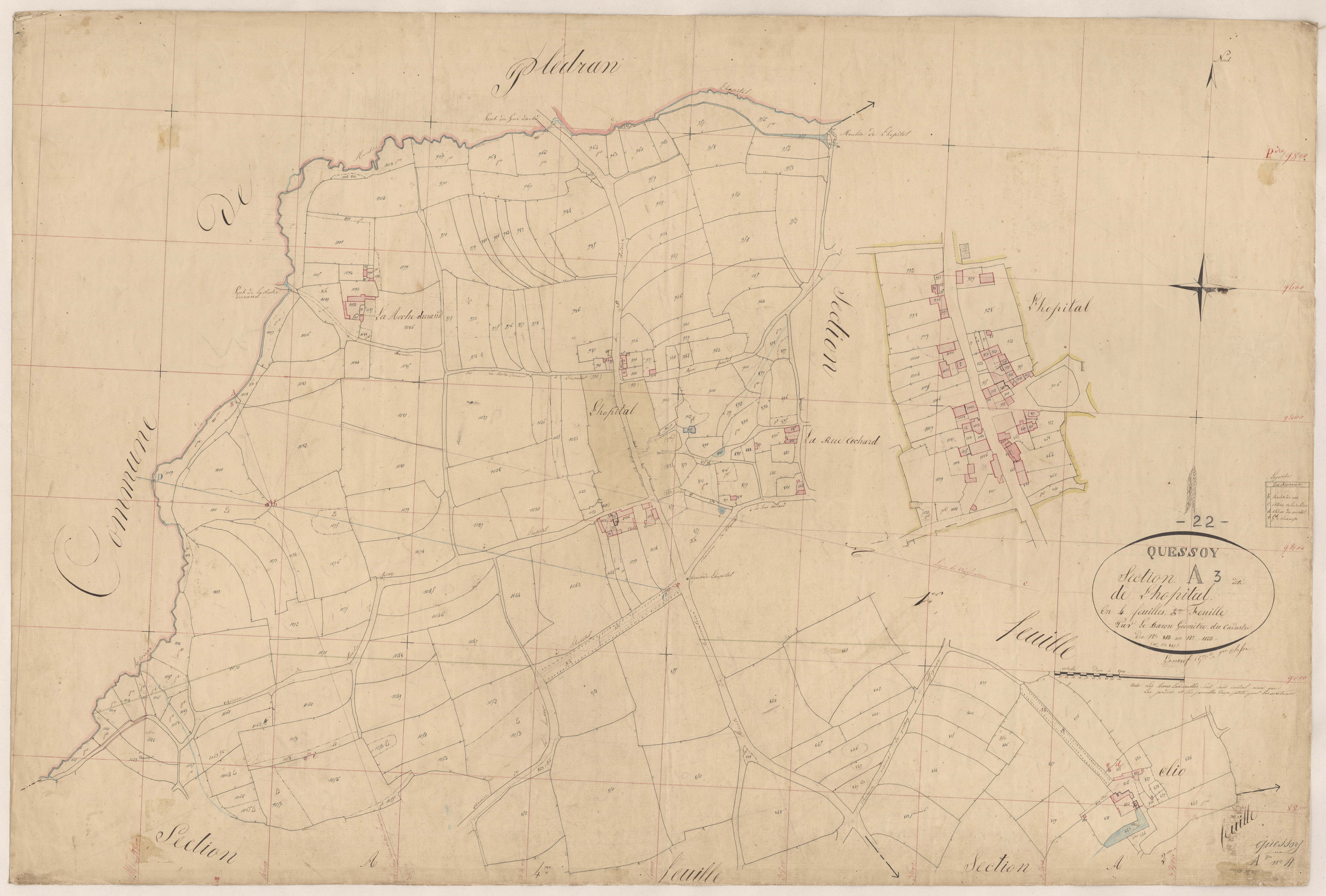 Quessoy - Section A, 3e feuille