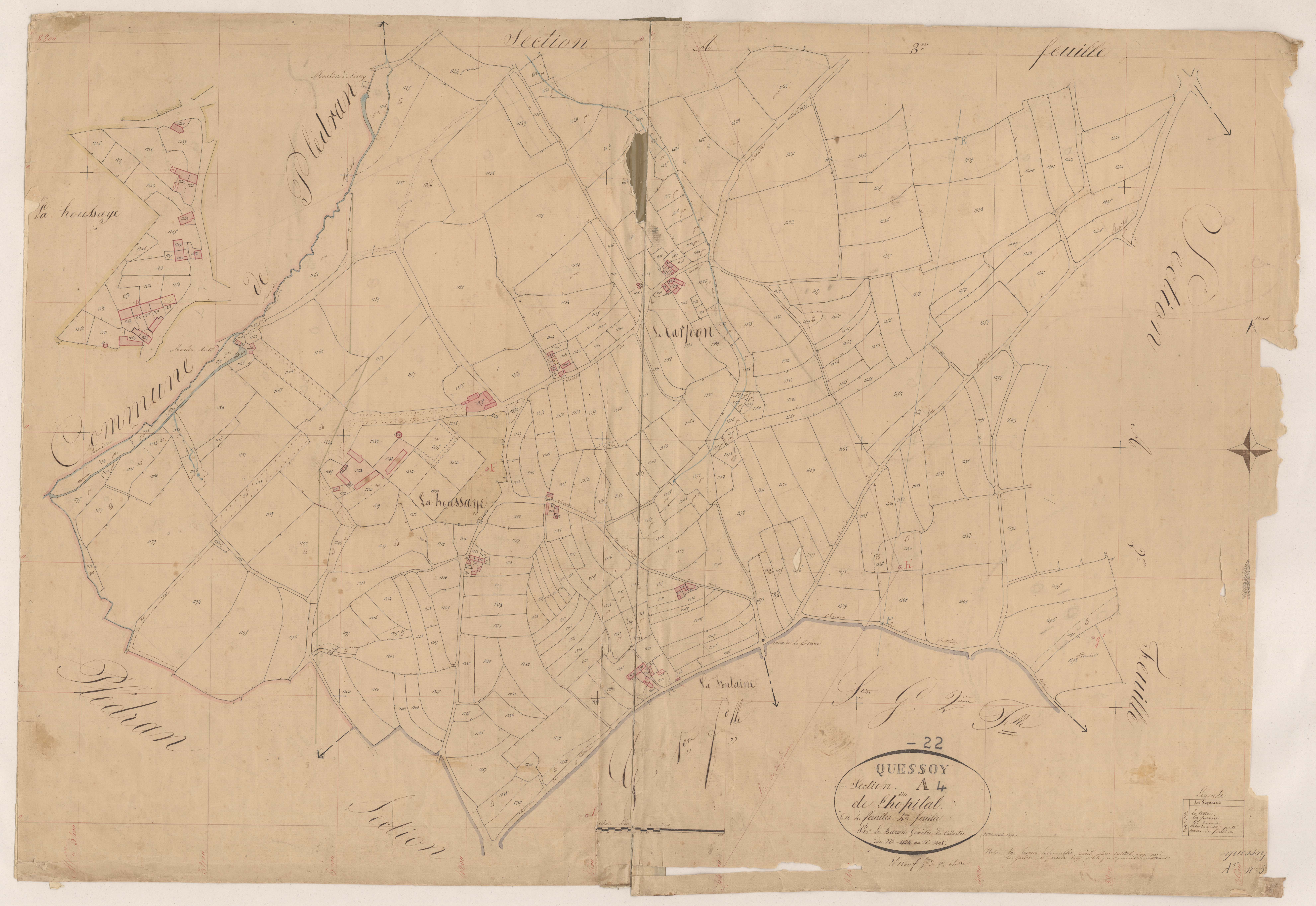 Quessoy - Section A, 4e feuille