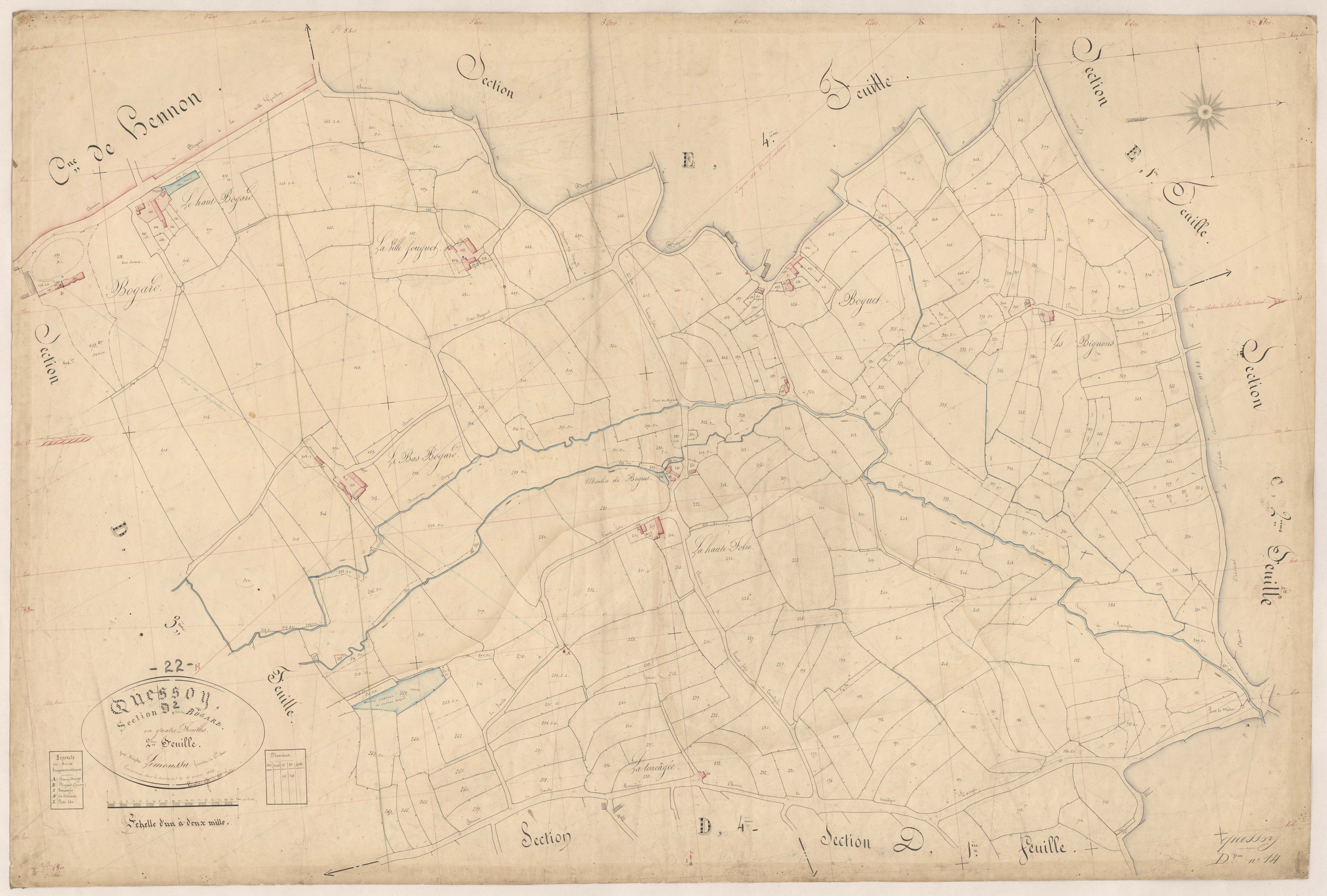 Quessoy - Section D, 2e feuille