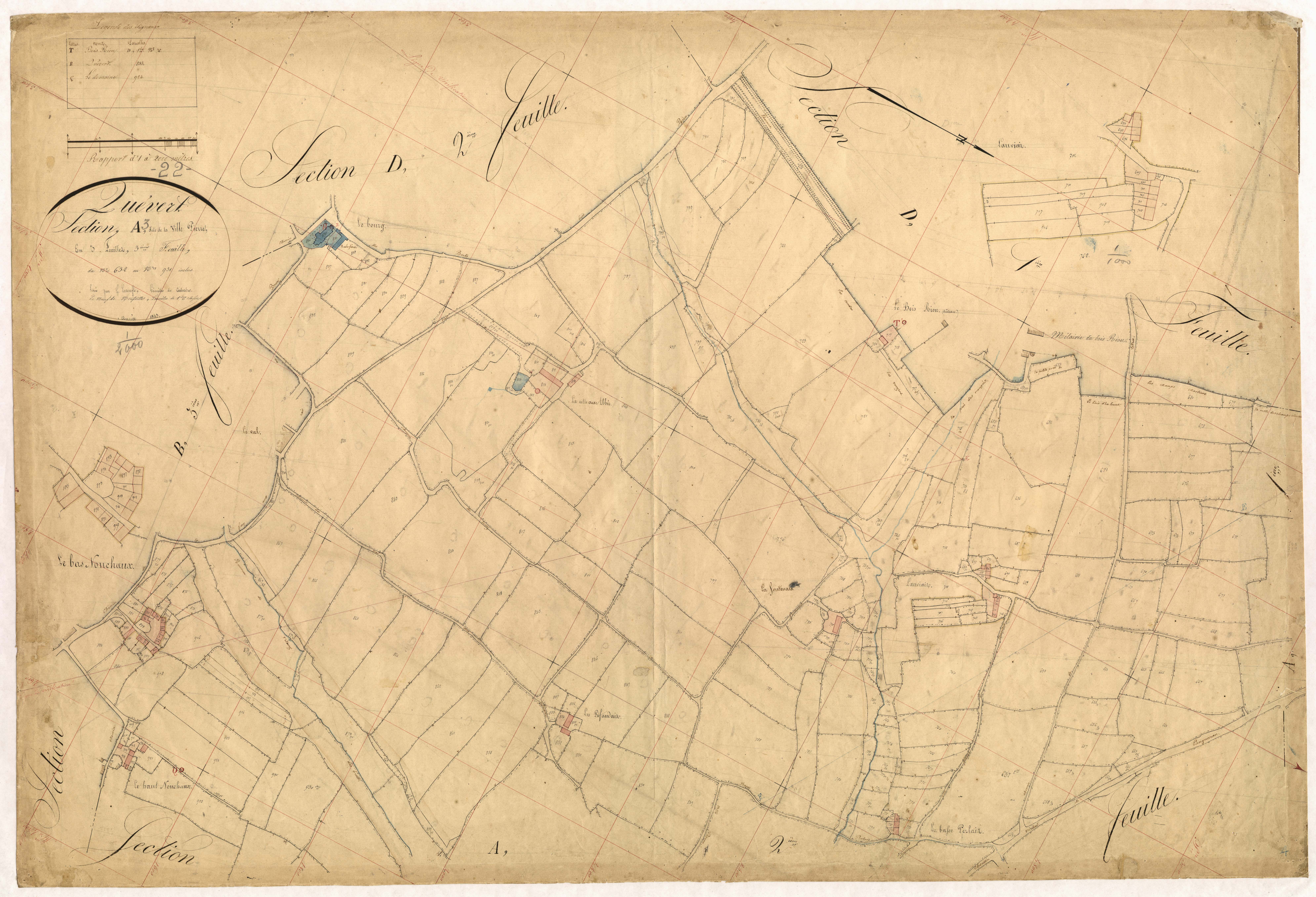 Quévert - Section A, 3e feuille