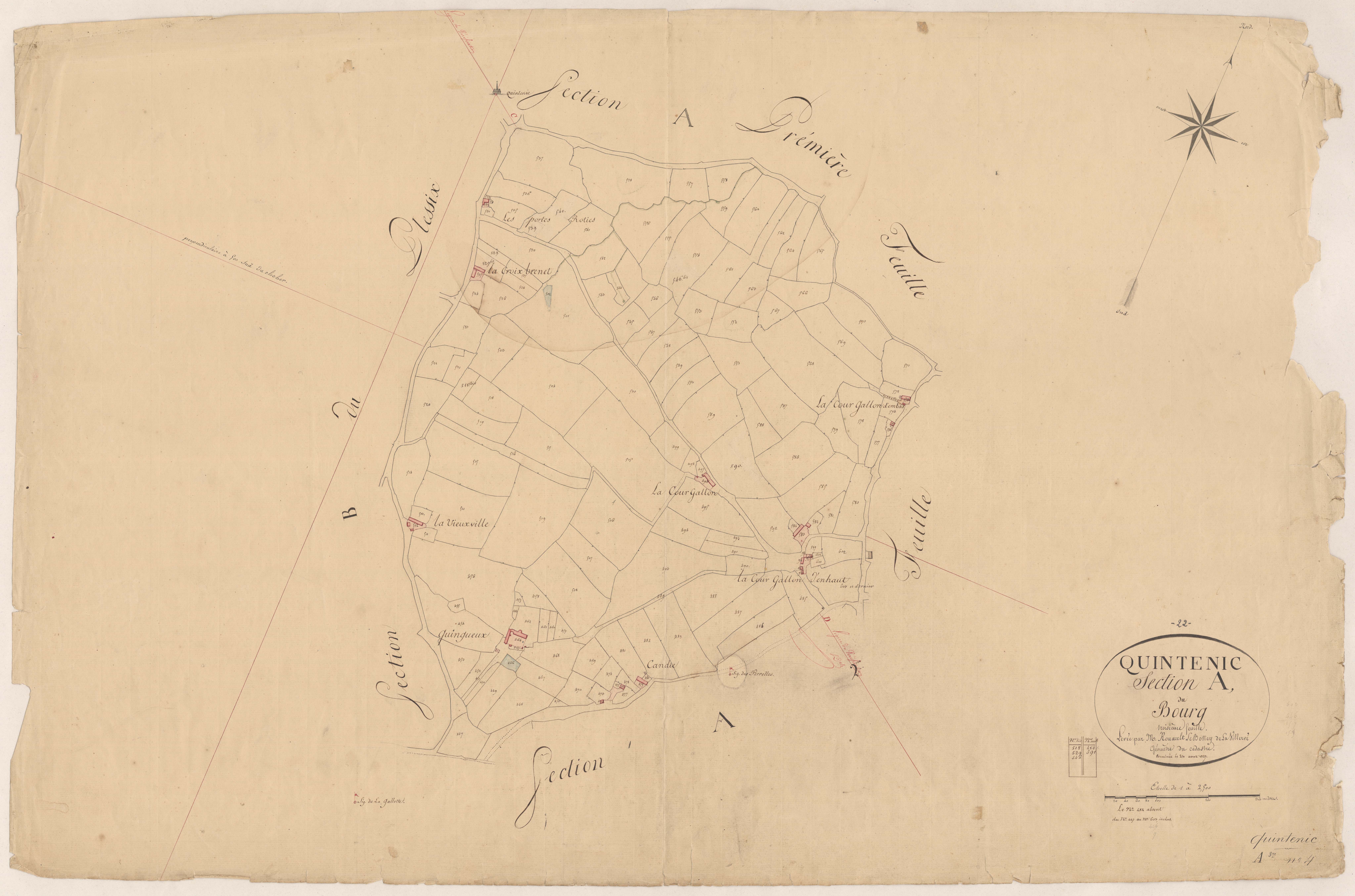 Quintenic - Section A, 3e feuille