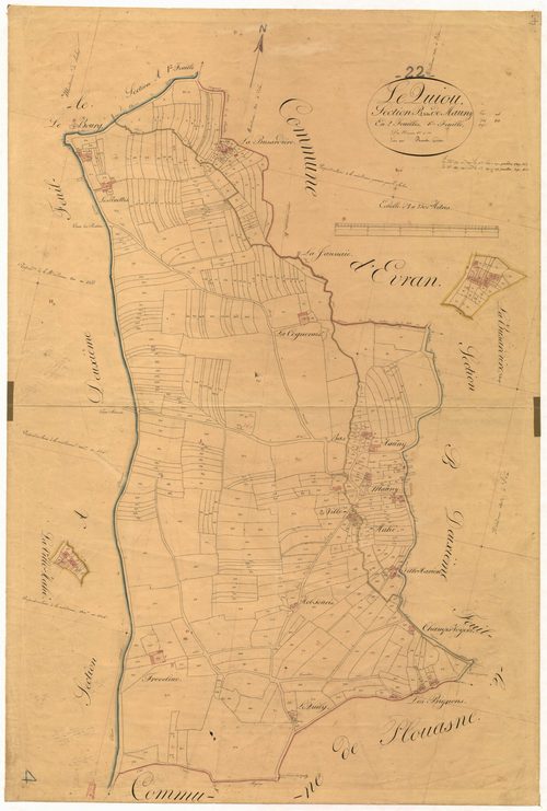 Le Quiou - Section B, 1re feuille