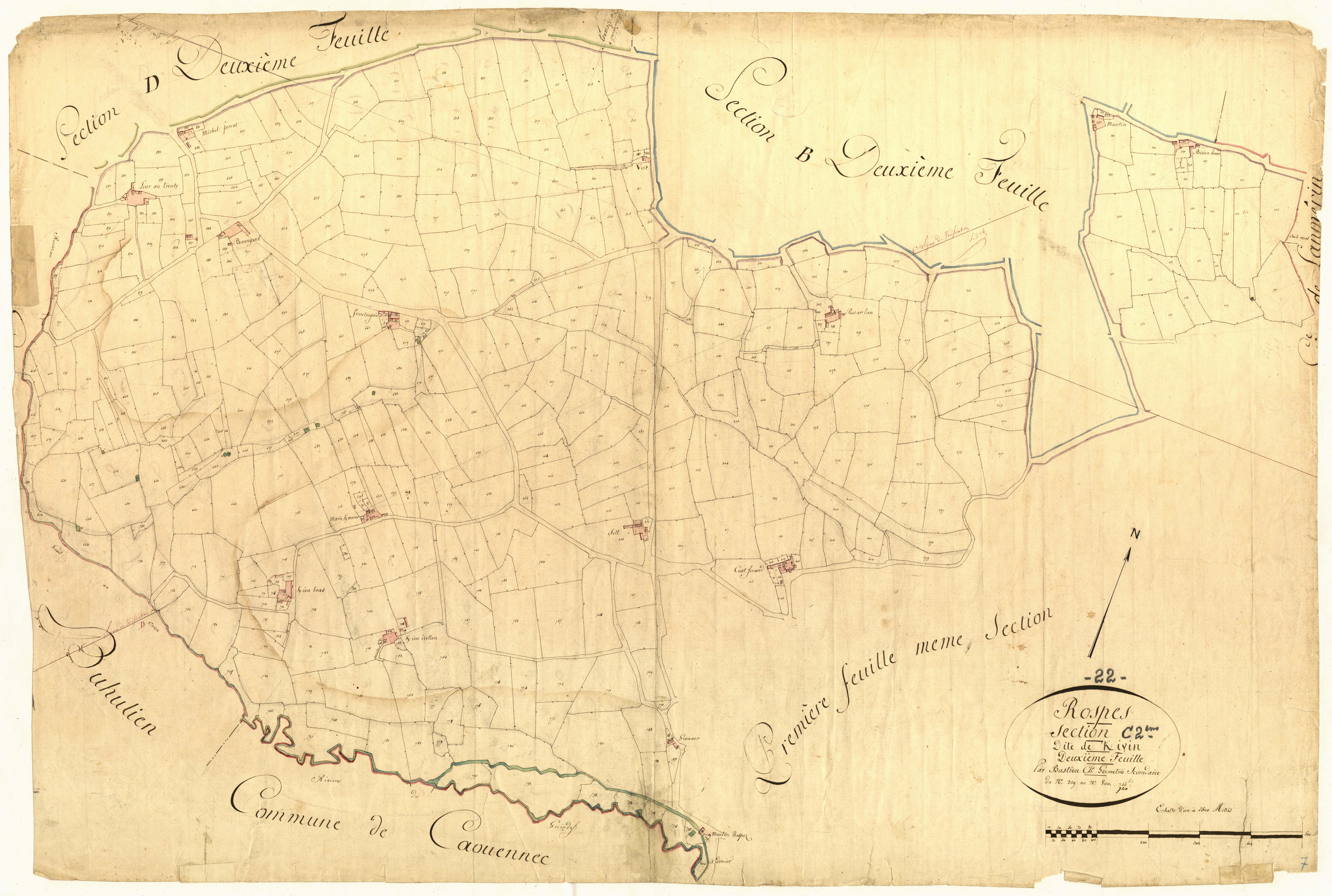 Rospez - Section C, 2e feuille