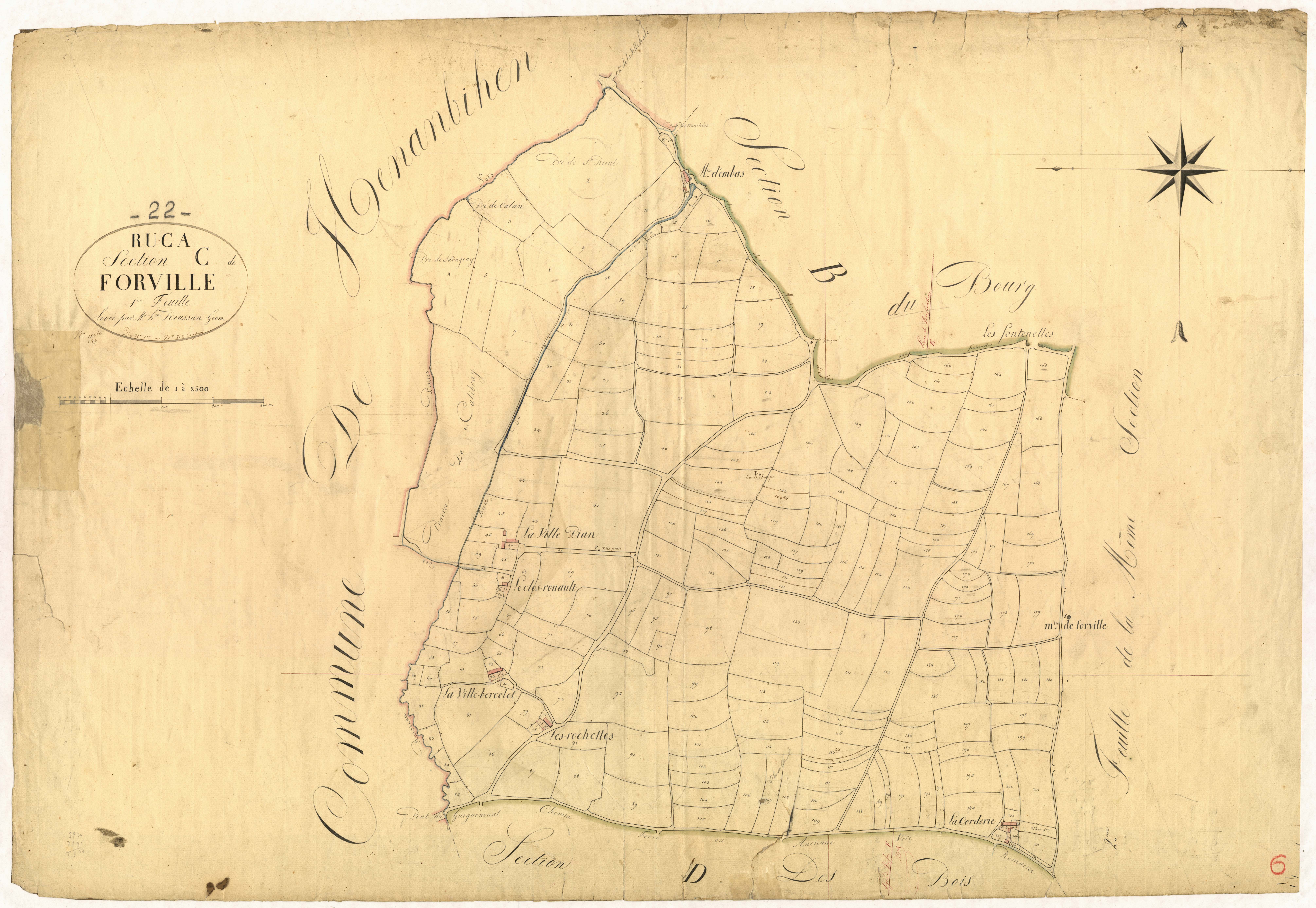 Ruca - Section C, 1re feuille
