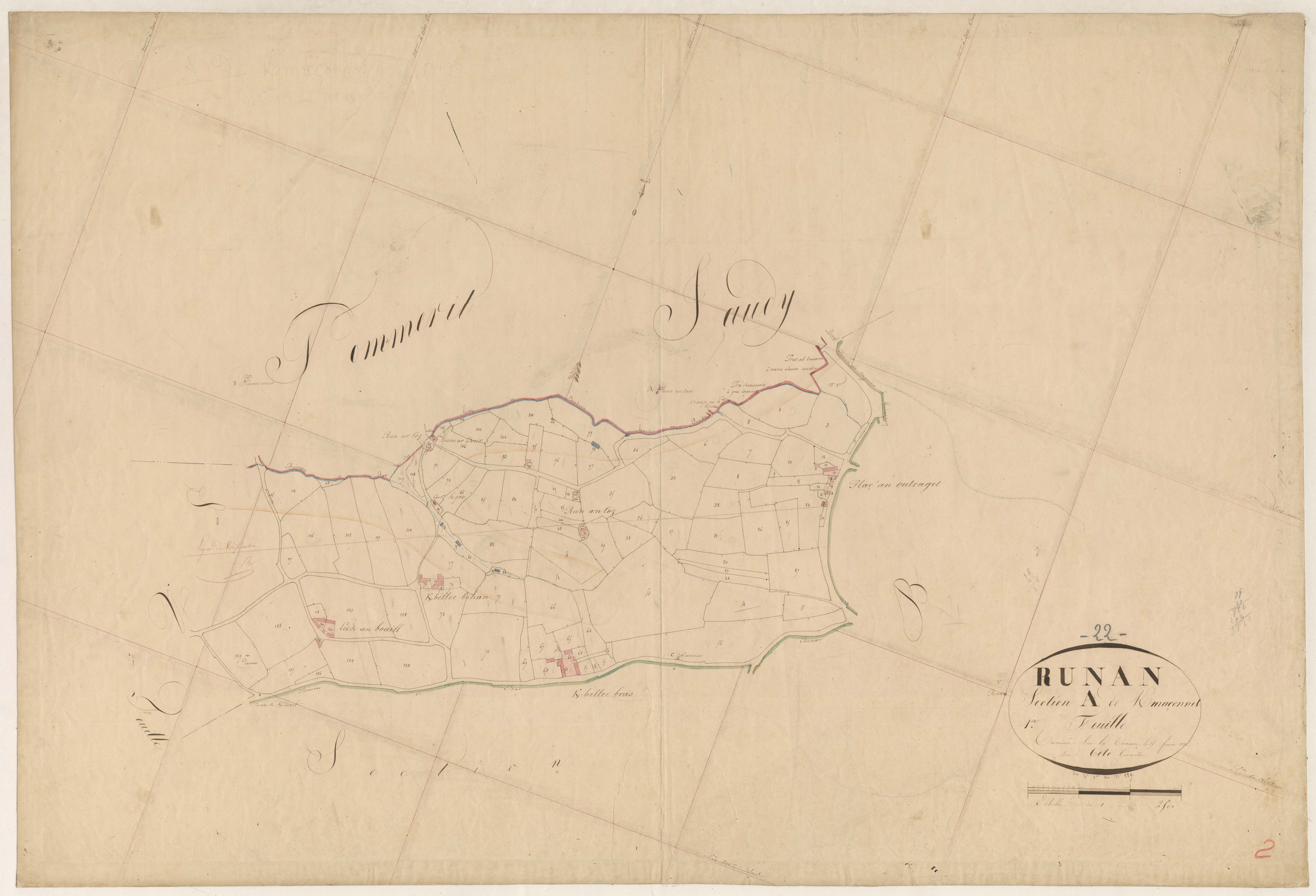 Runan - Section A, 1re feuille