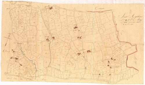 Saint-Agathon - Section B, 1re feuille