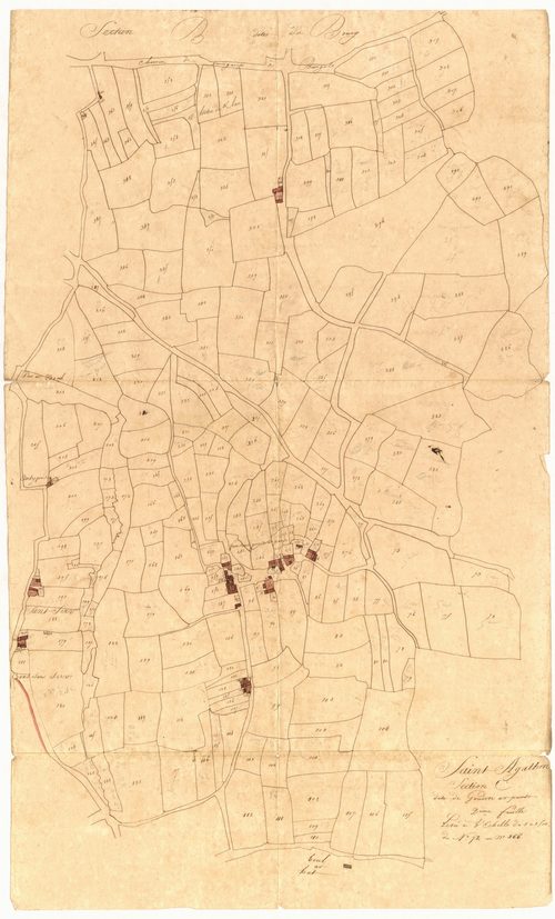 Saint-Agathon - Section C, 2e feuille