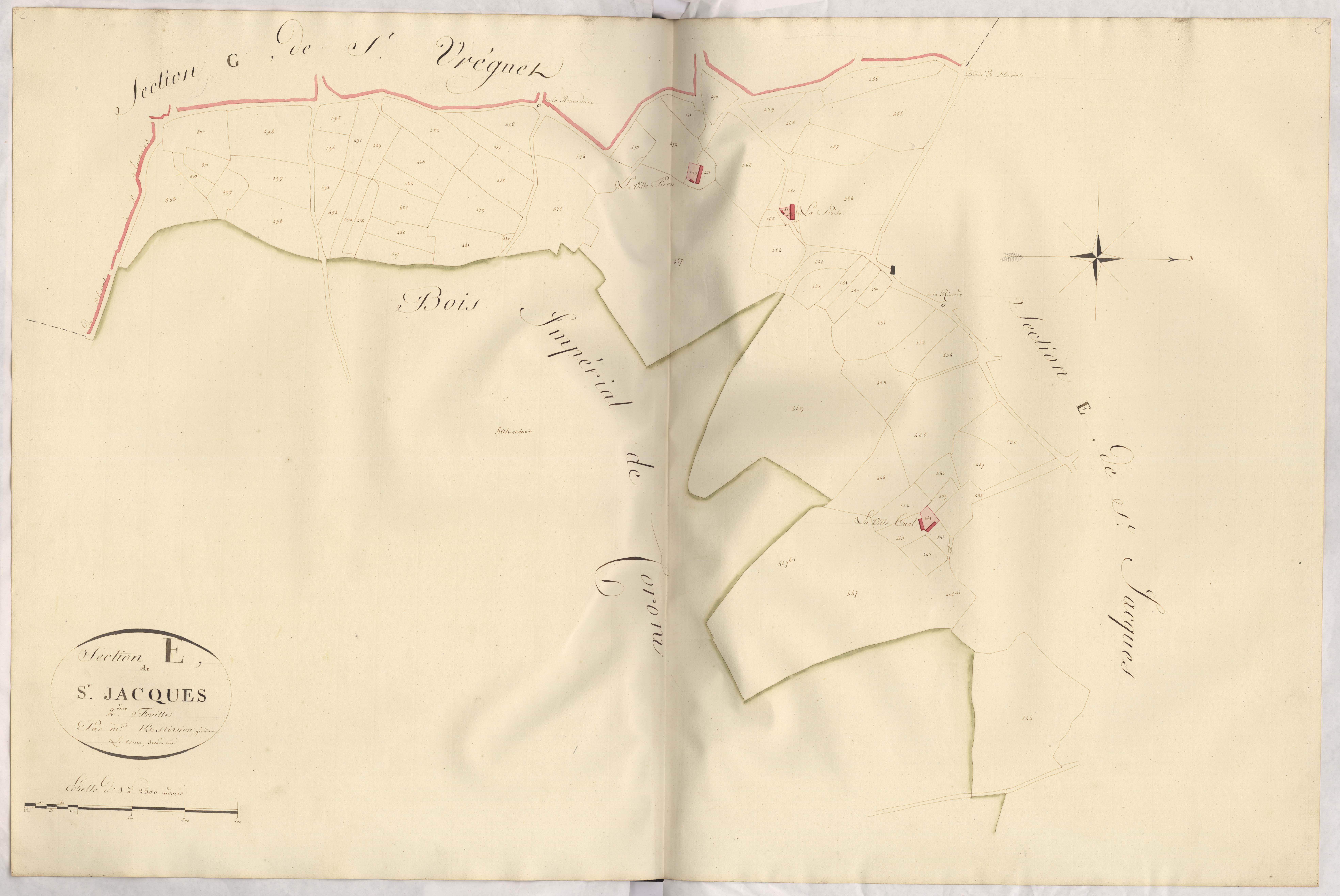 Saint-Alban - Section E, 2e feuille