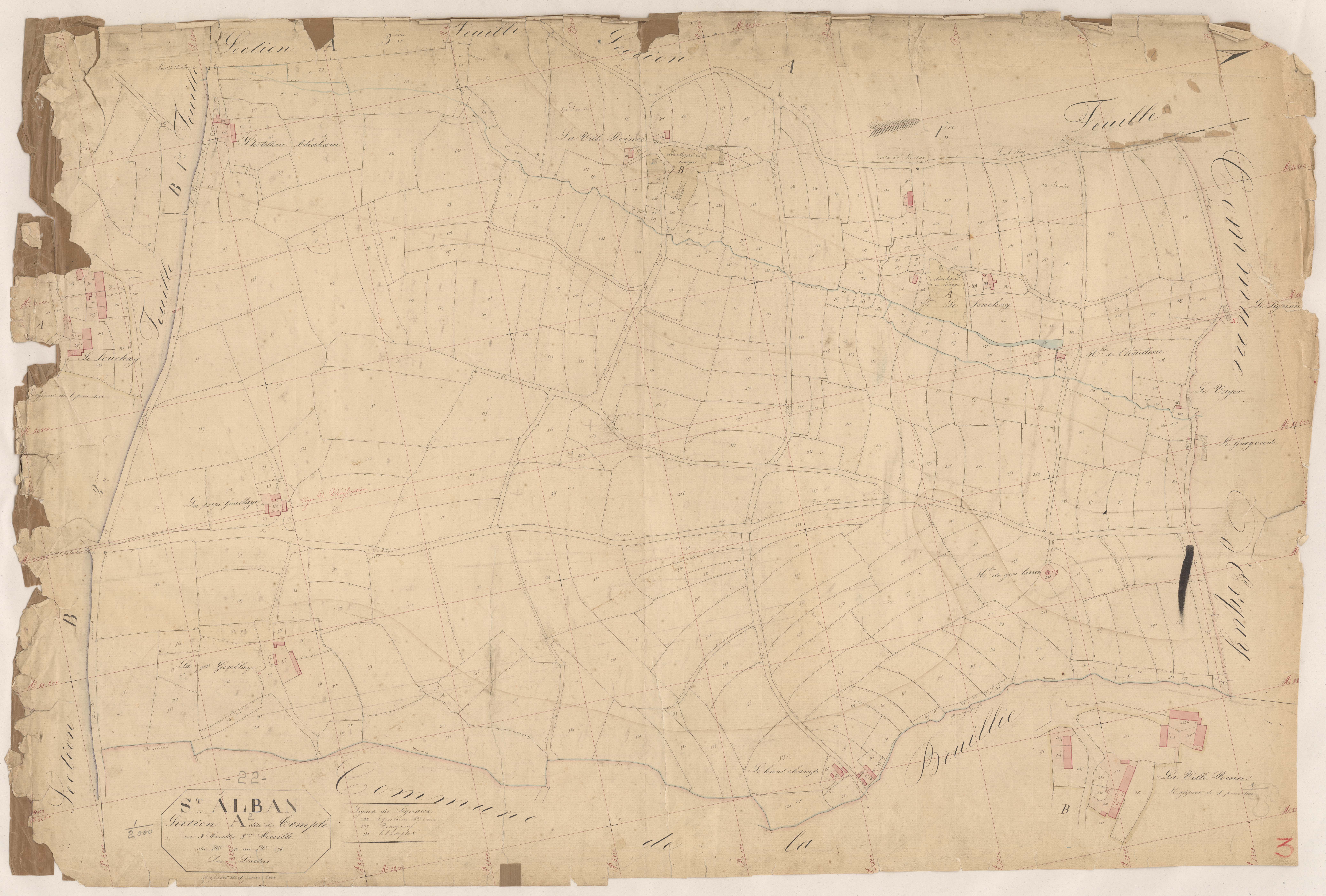 Saint-Alban - Section A, 2e feuille