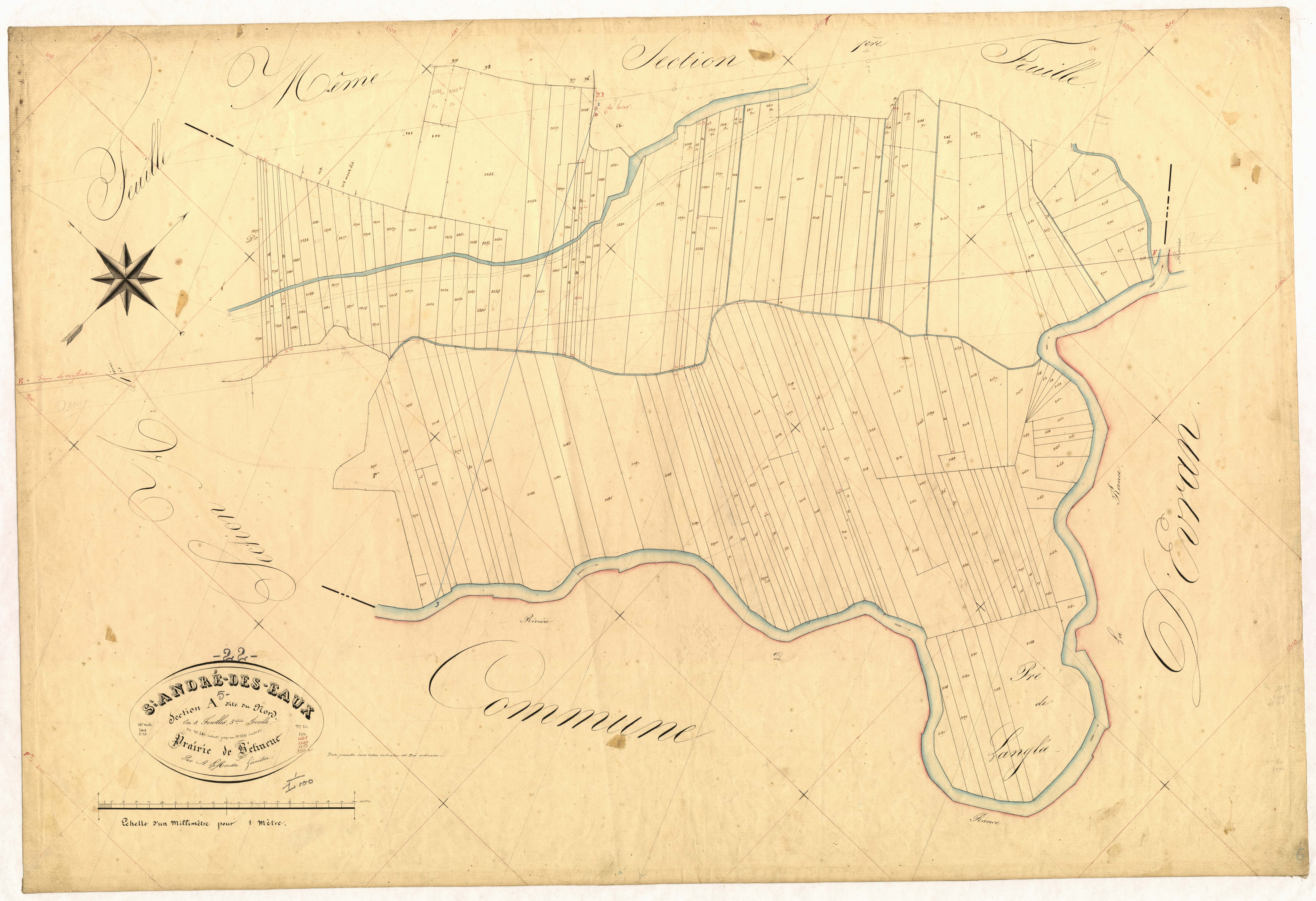 Saint-André-des-Eaux - Section A, 5e feuille