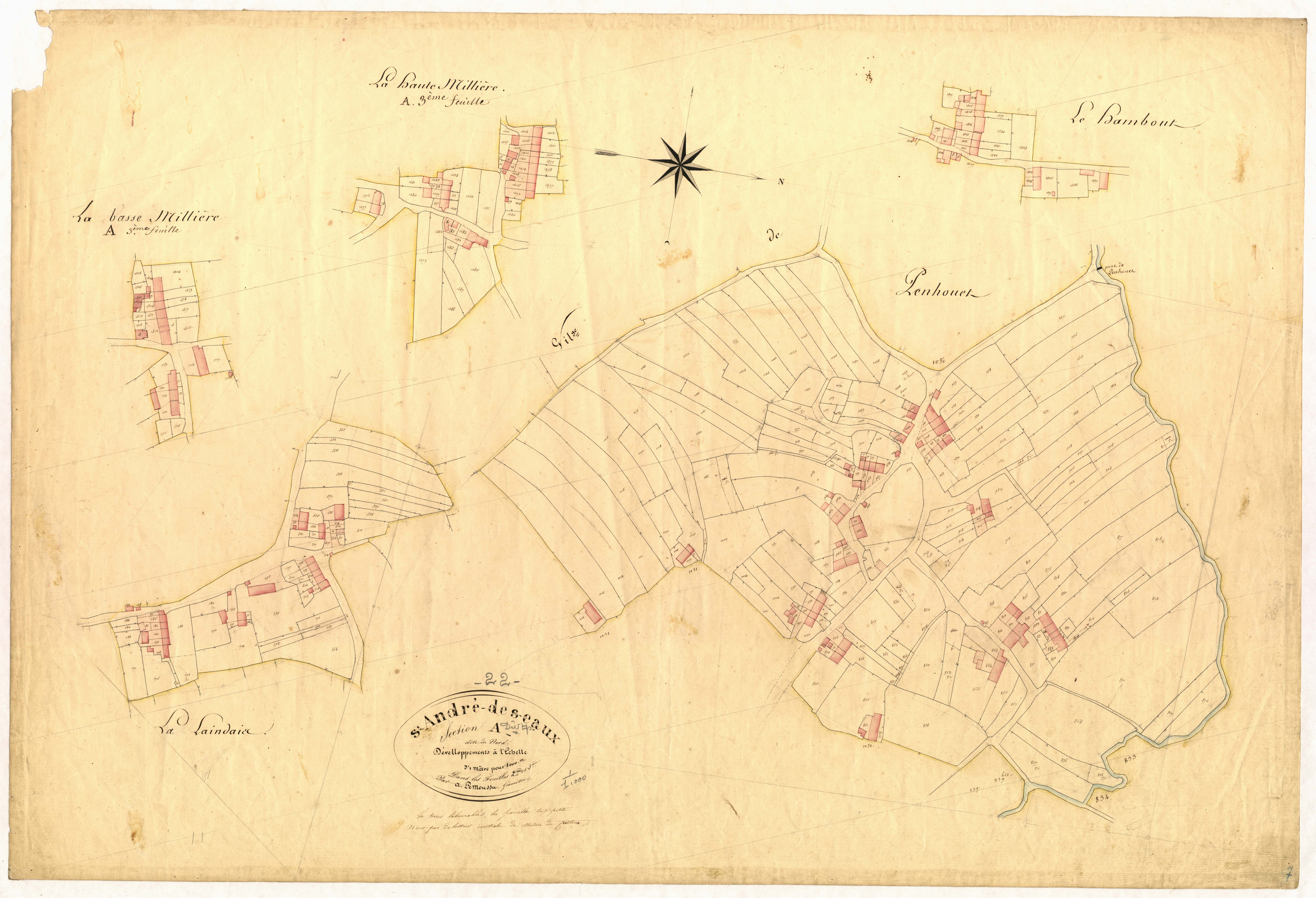Saint-André-des-Eaux - Section A : développement