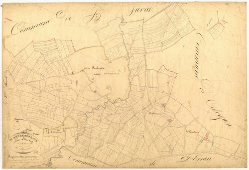 Saint-André-des-Eaux - Section A, 2e feuille