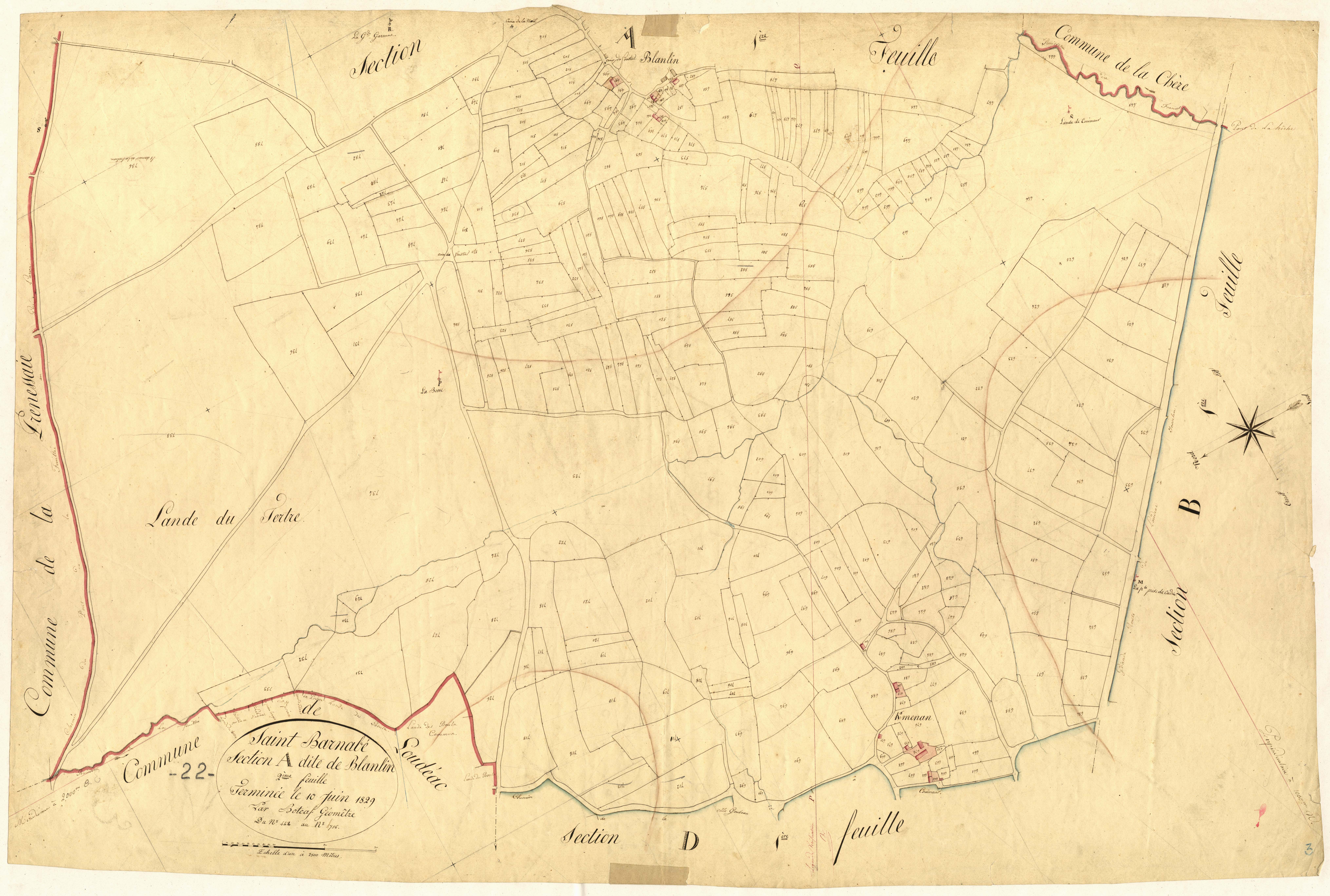 Saint-Barnabé - Section A, 2e feuille