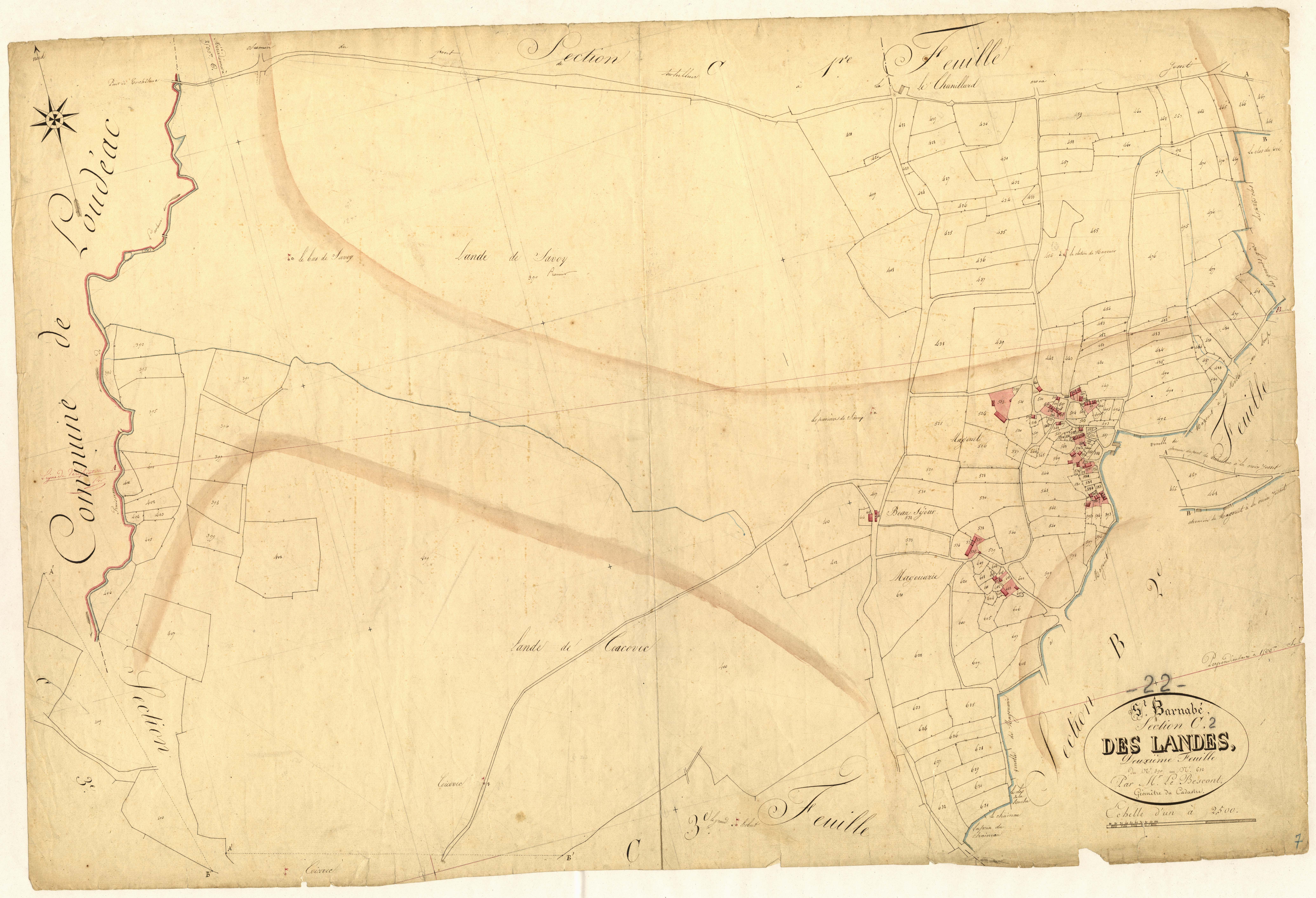 Saint-Barnabé - Section C, 2e feuille