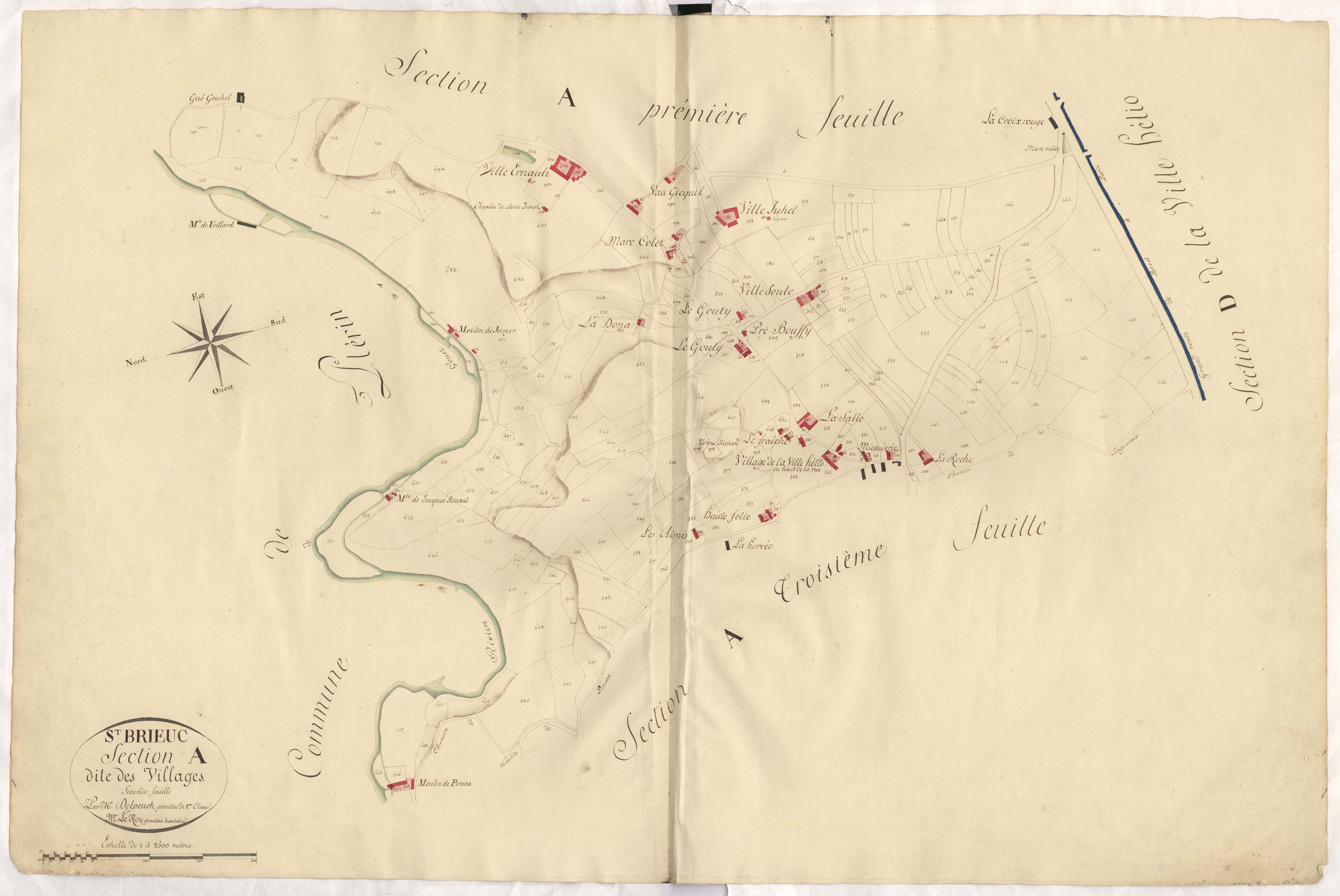 Saint-Brieuc - Section A, 2e feuille