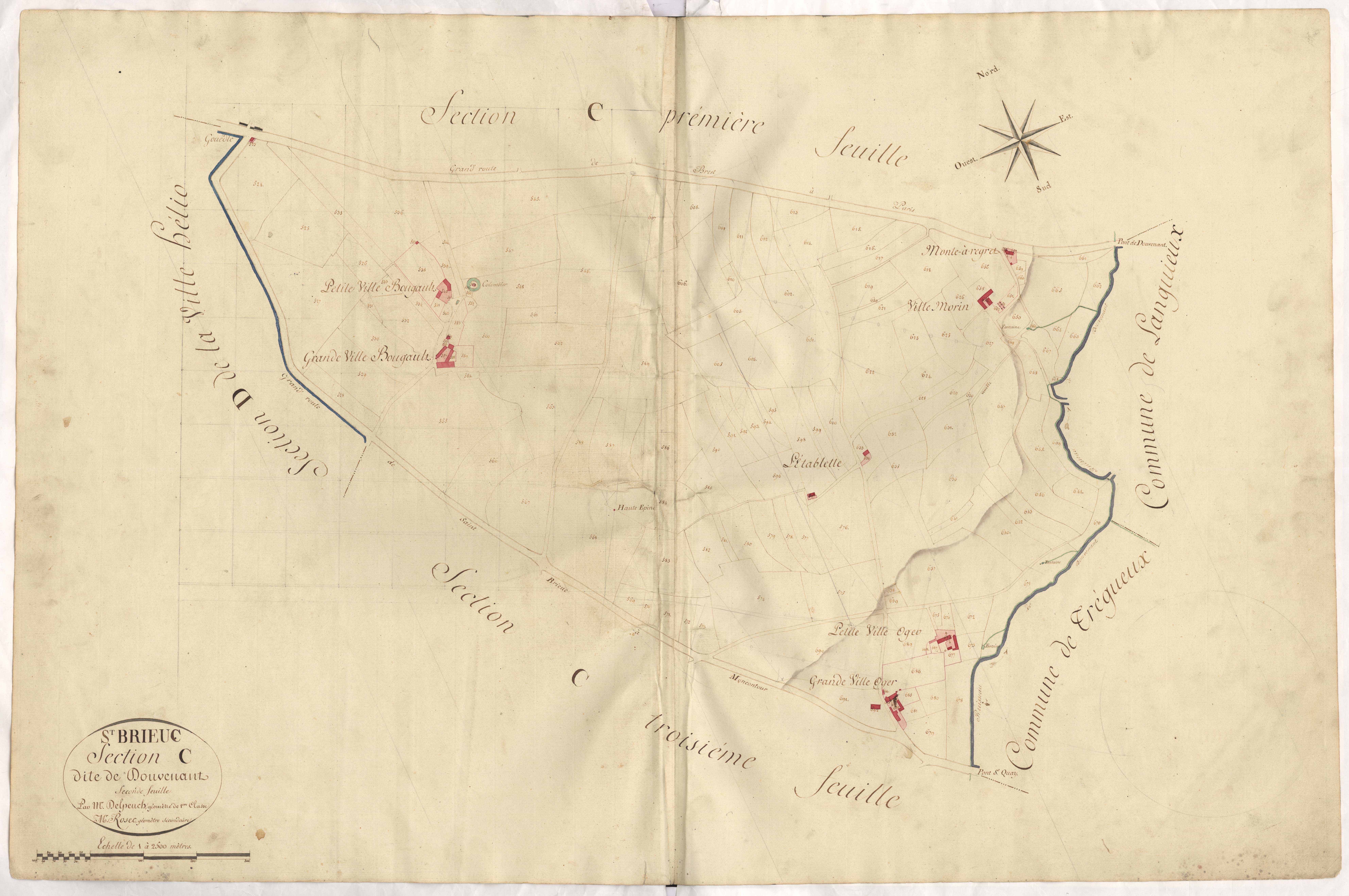Saint-Brieuc - Section C, 2e feuille