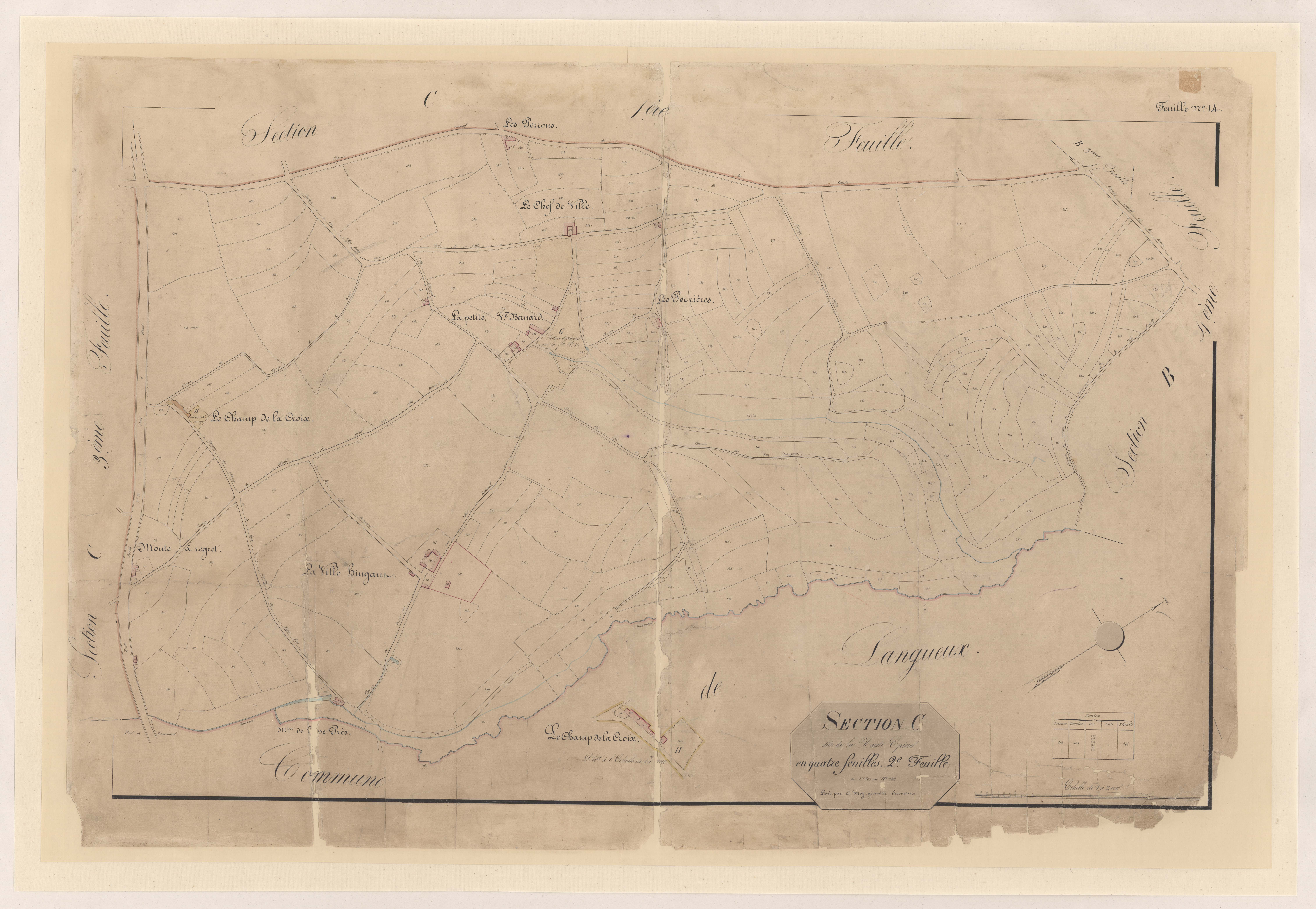 Saint-Brieuc - Section C, 2e feuille