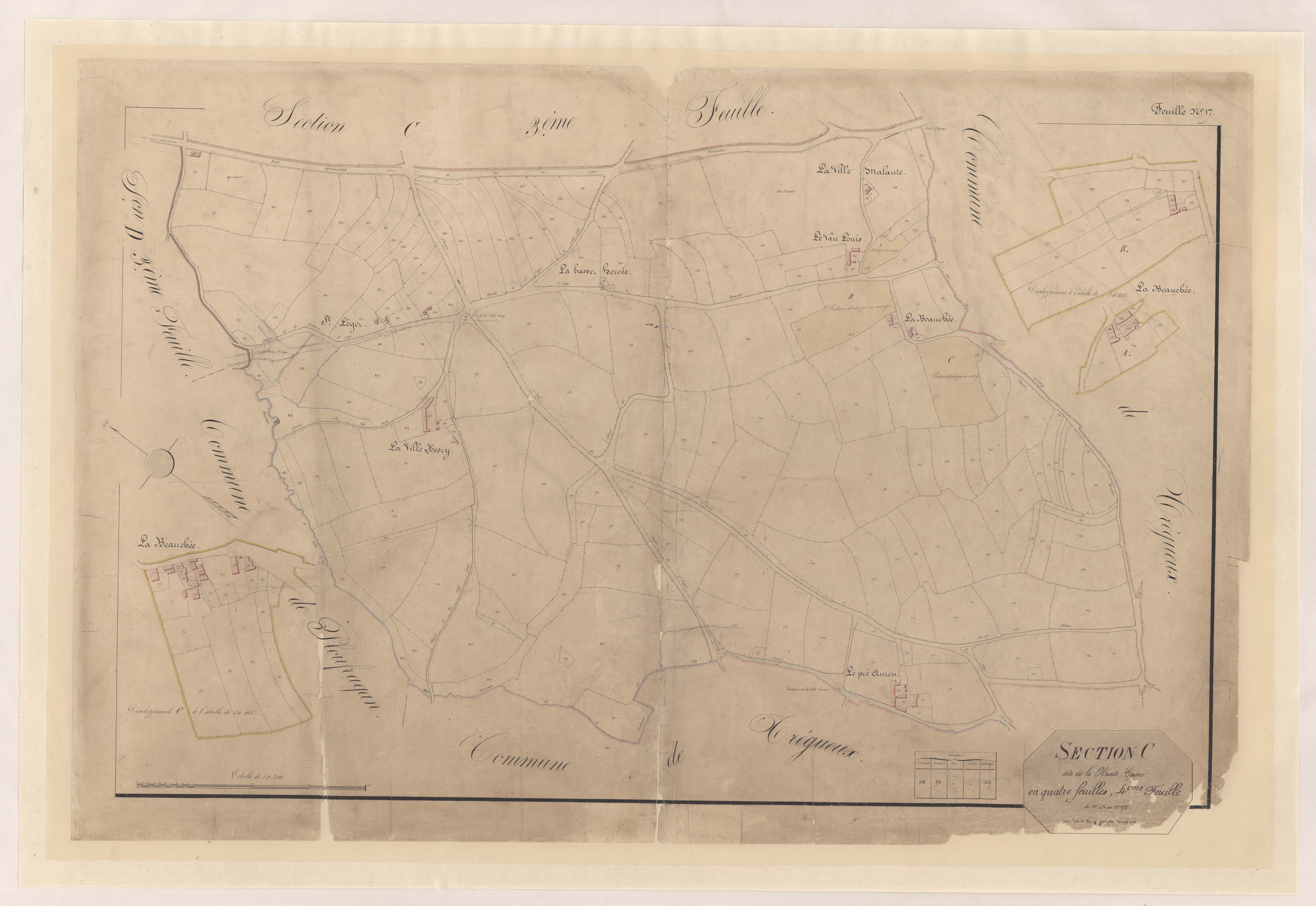 Saint-Brieuc - Section C, 4e feuille