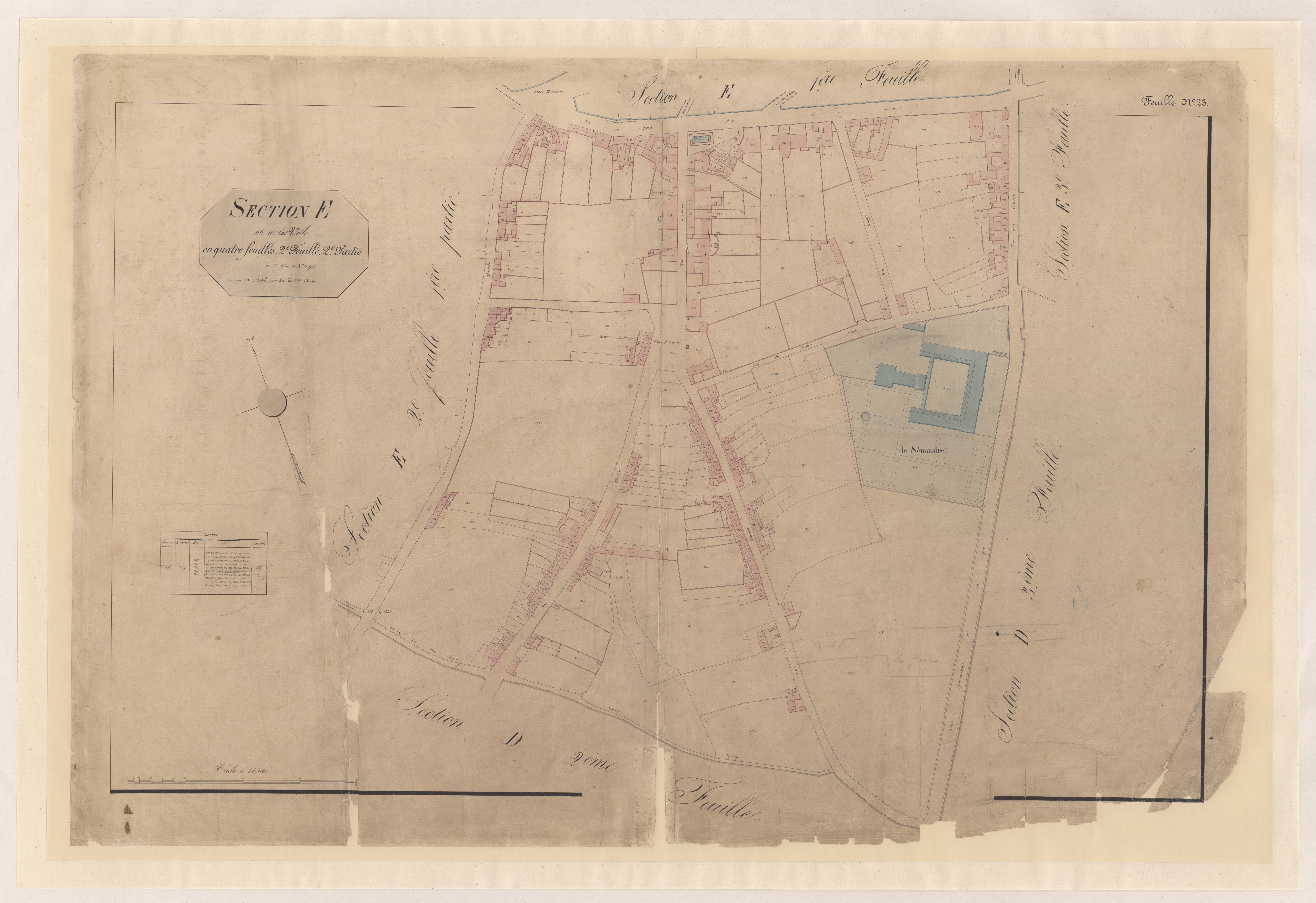 Saint-Brieuc - Section E, 2e feuille, 2e partie