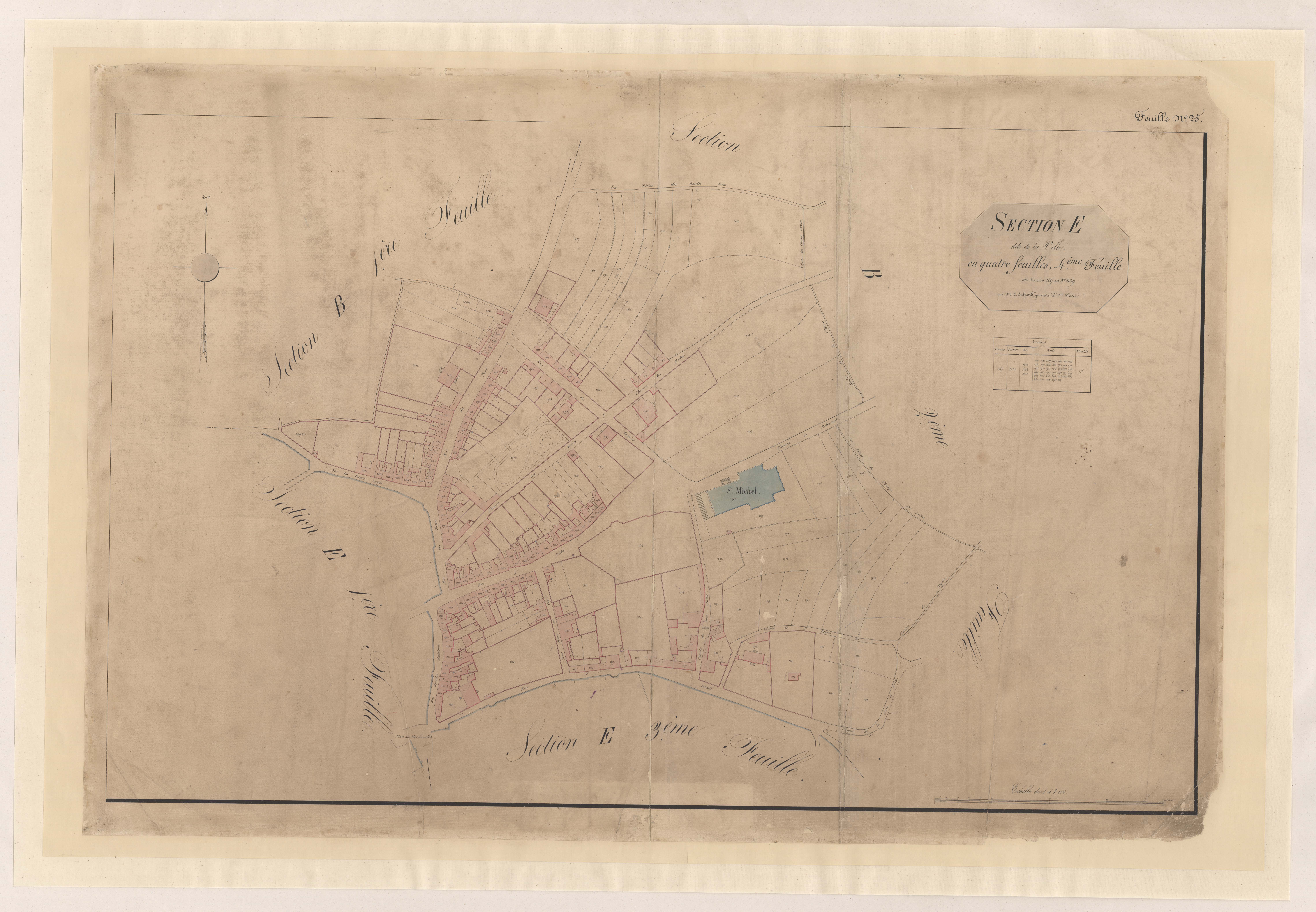 Saint-Brieuc - Section E, 4e feuille