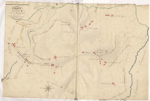 Saint-Brieuc - Section C, 1re feuille