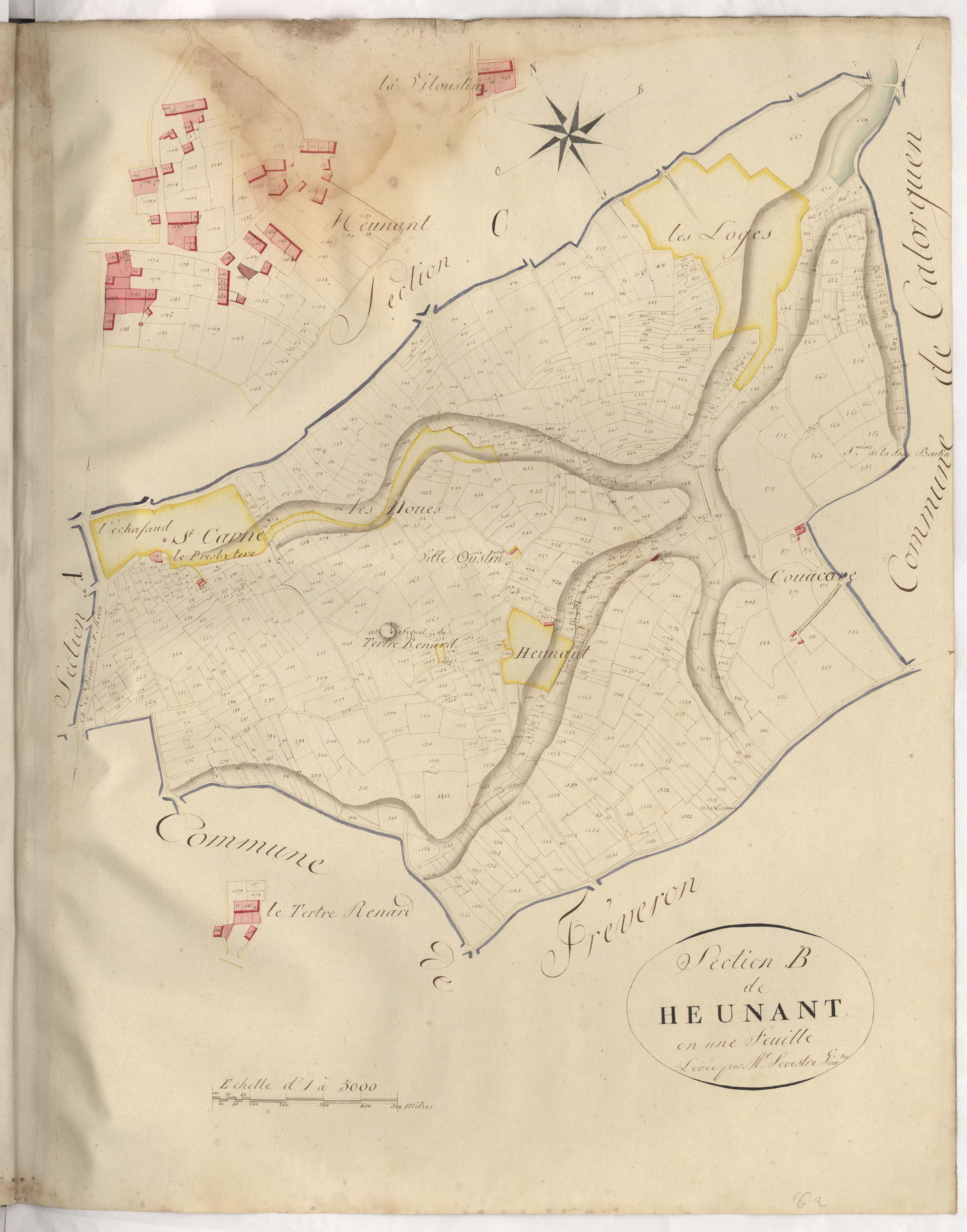 Saint-Carné - Section B de Heunant