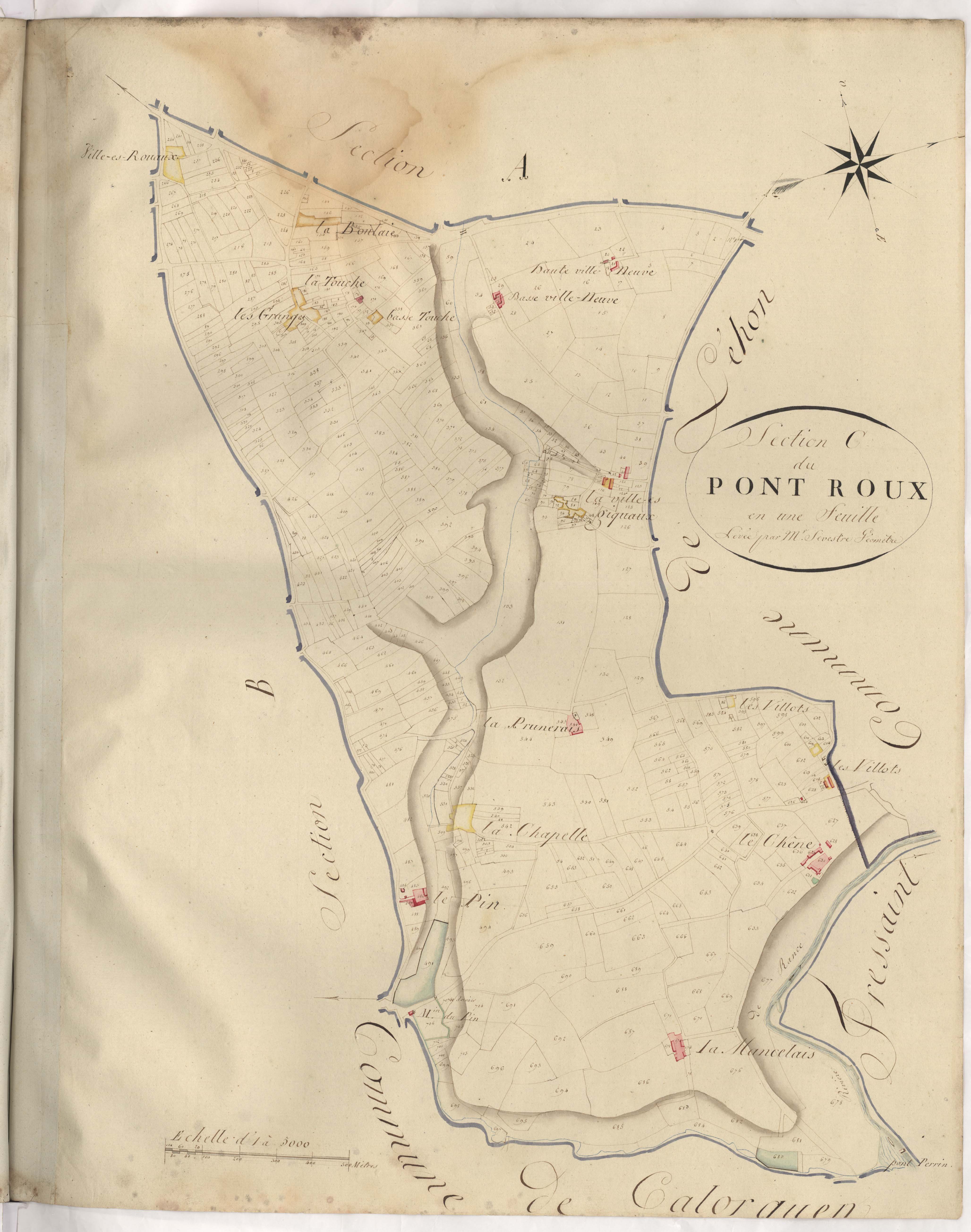 Saint-Carné - Section C du Pont Roux