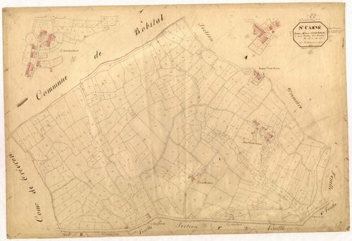 Saint-Carné - Section A, 2e feuille