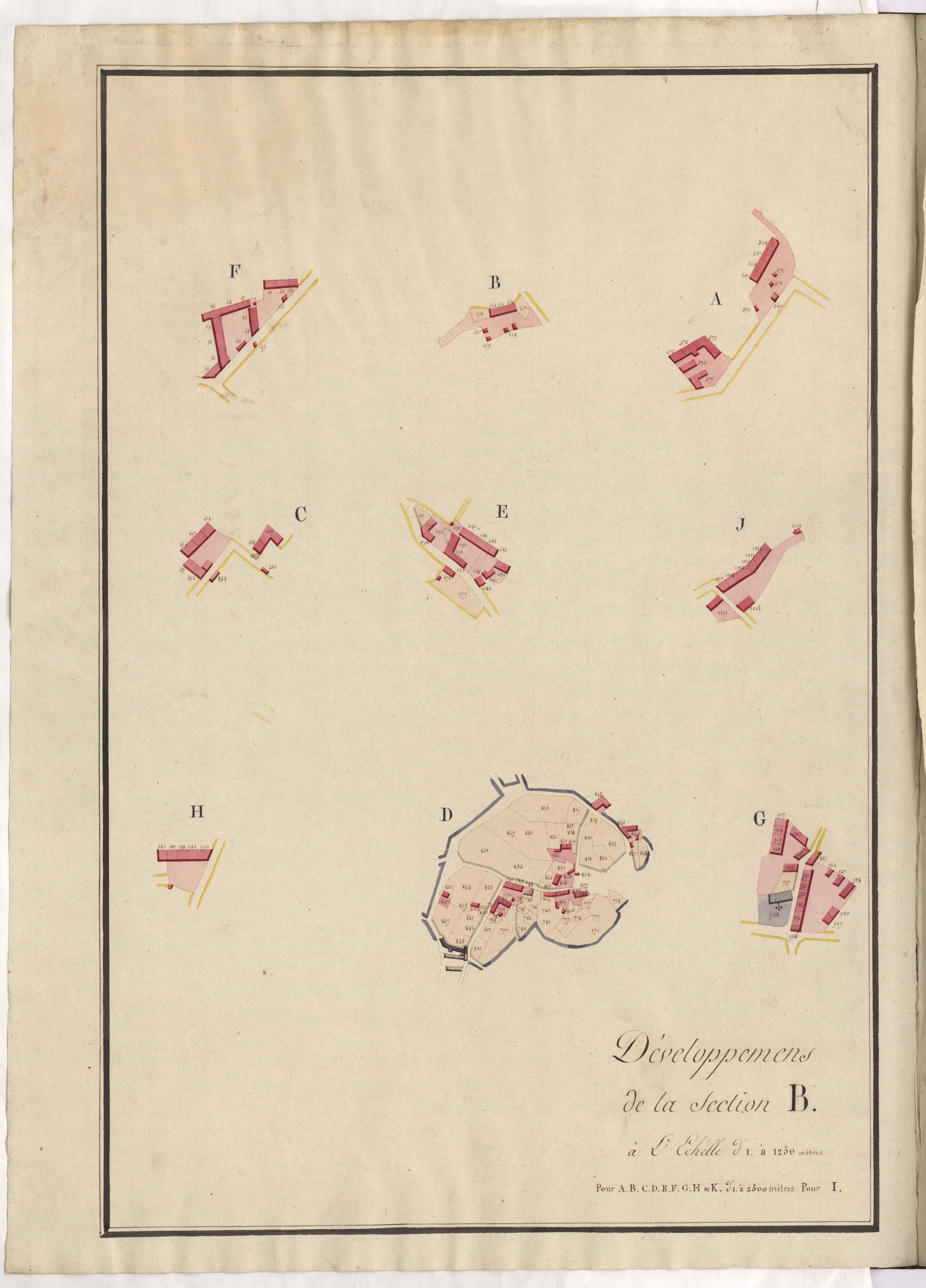 Saint-Carreuc - Section B : développement