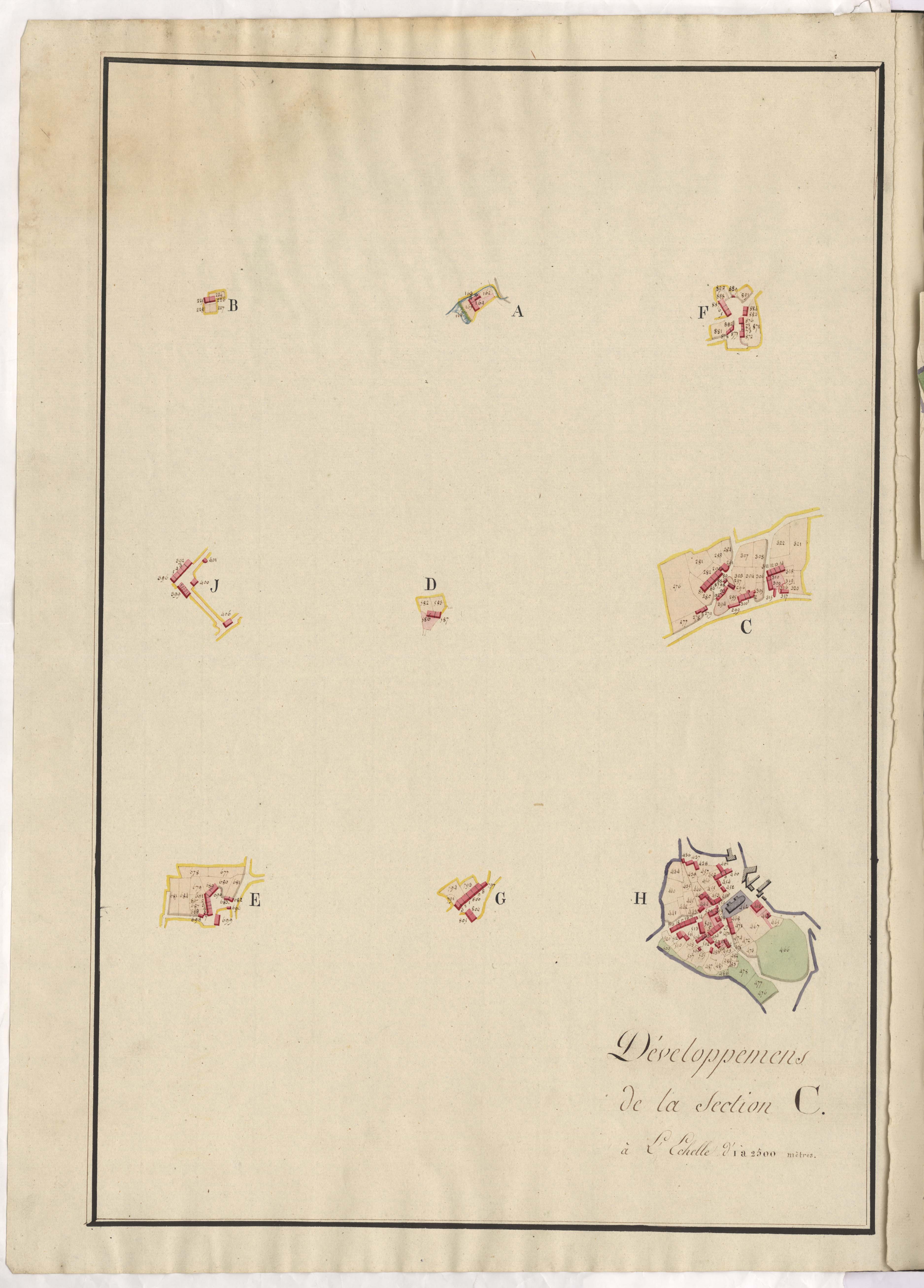 Saint-Carreuc - Section C : développement