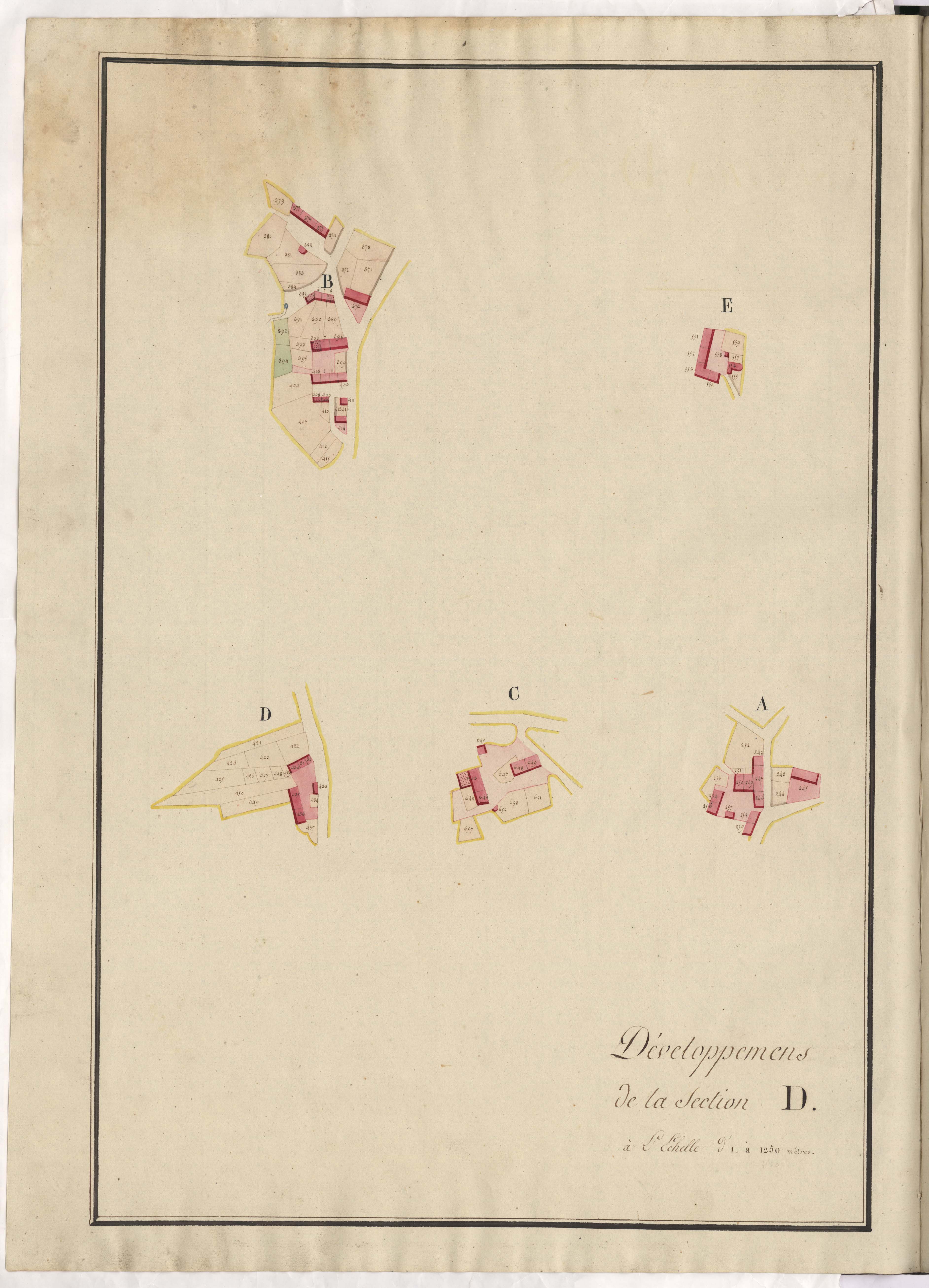 Saint-Carreuc - Section D : développement