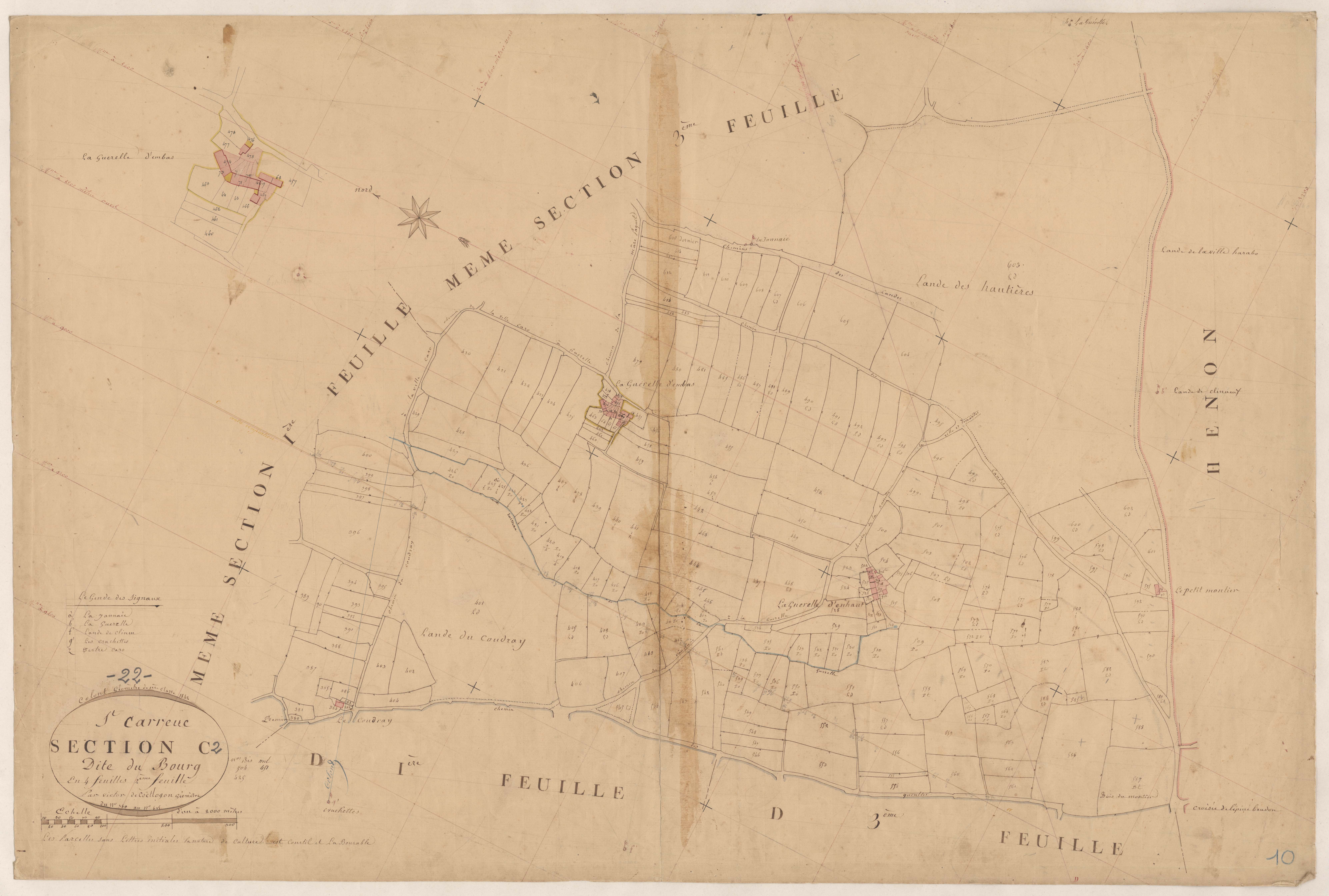 Saint-Carreuc - Section C, 2e feuille