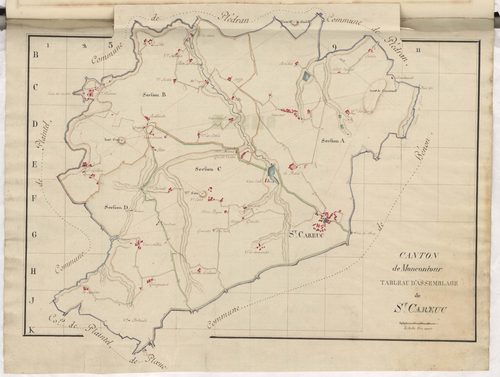 Saint-Carreuc - Tableau d'assemblage