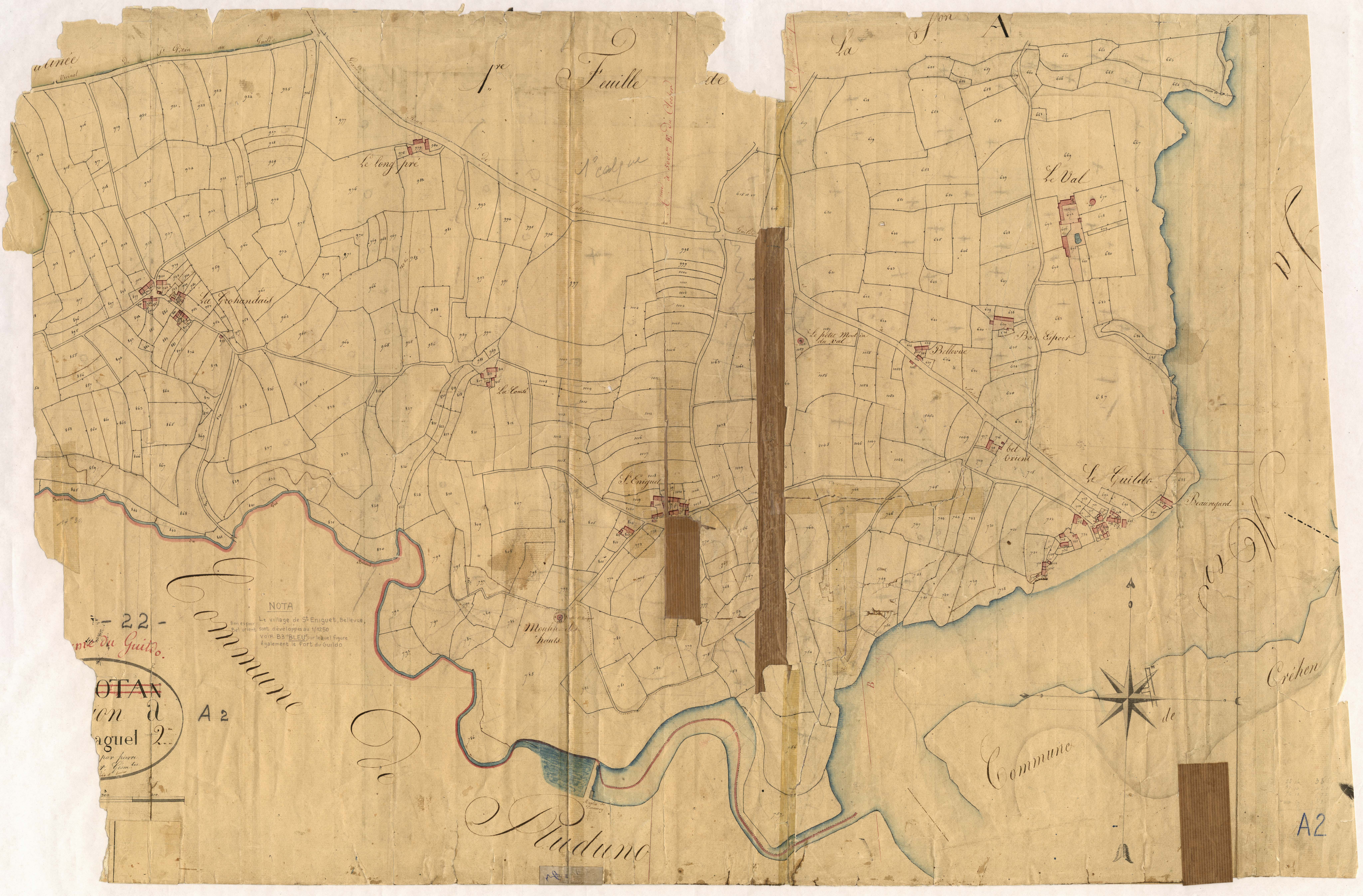 Saint-Cast-le-Guildo - Section A, 2e feuille