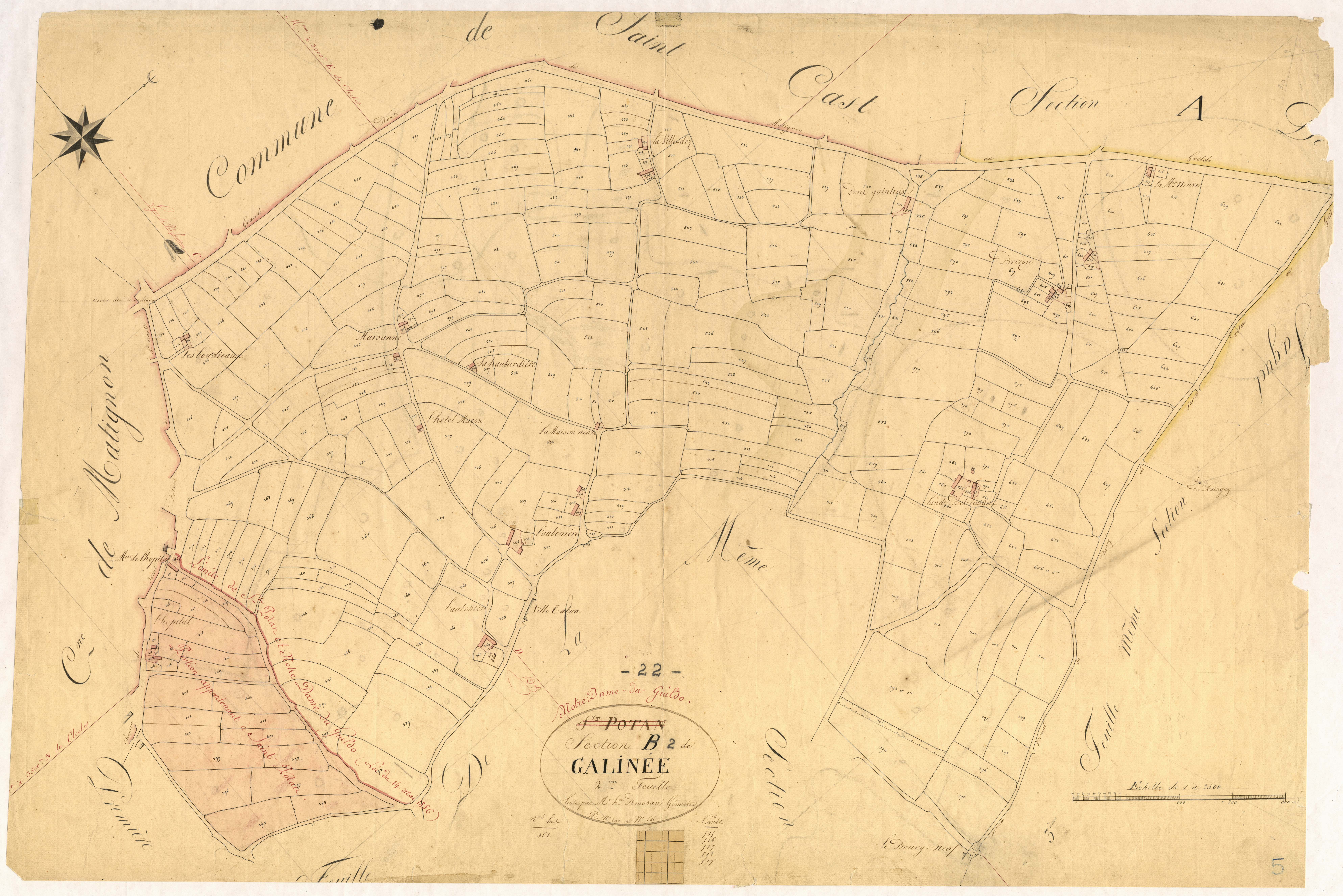 Saint-Cast-le-Guildo - Section B, 2e feuille