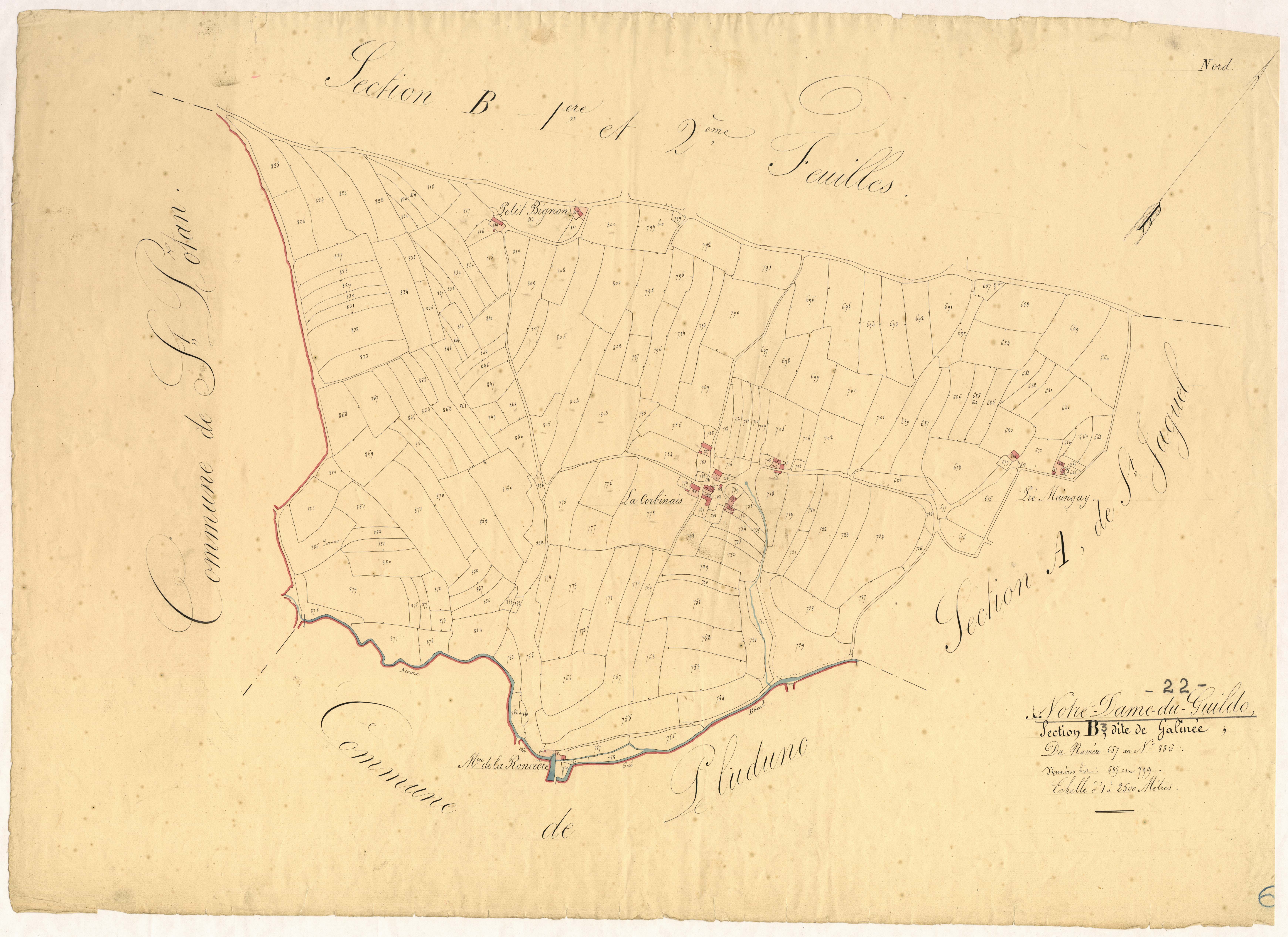 Saint-Cast-le-Guildo - Section B, 3e feuille