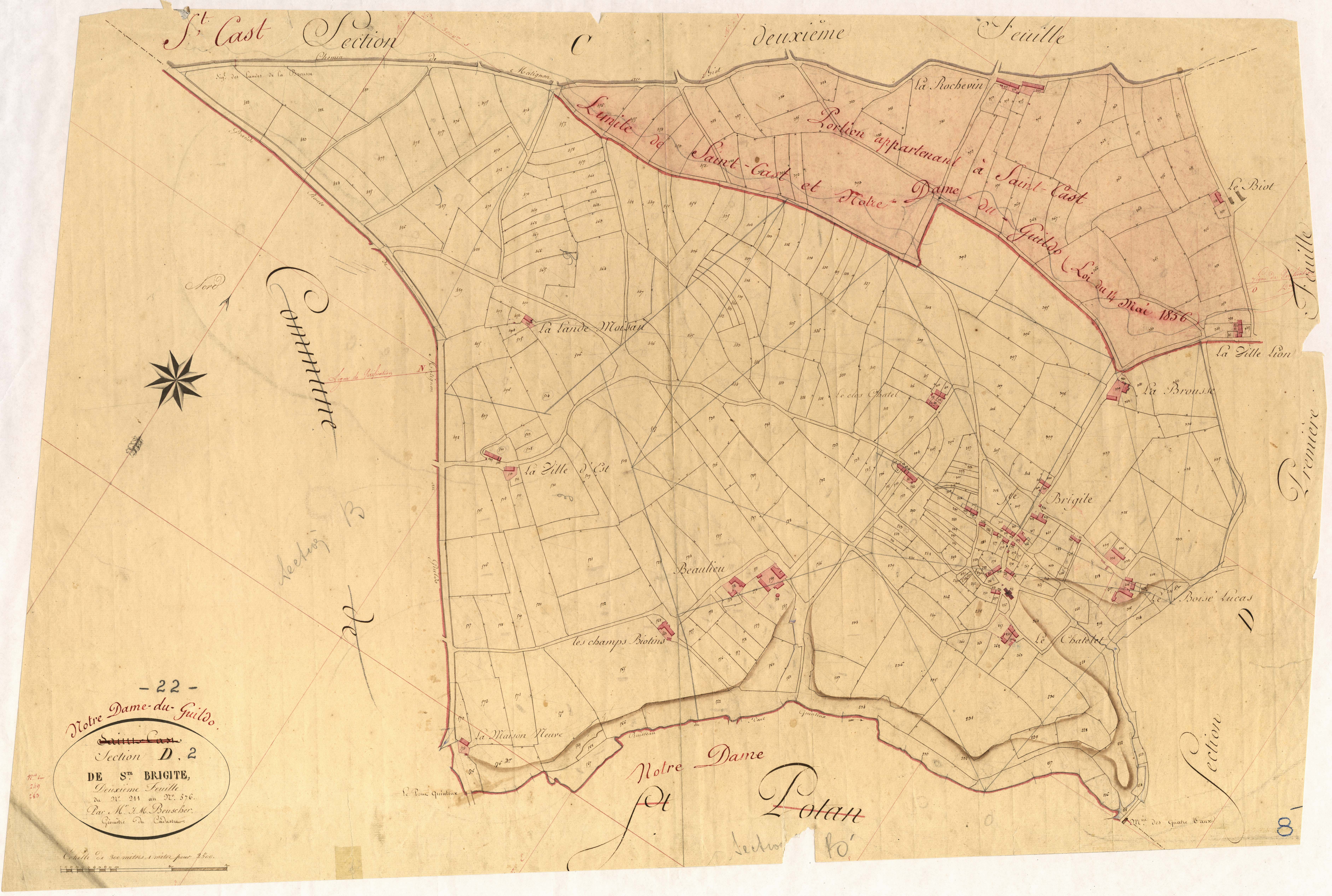 Saint-Cast-le-Guildo - Section D, 2e feuille
