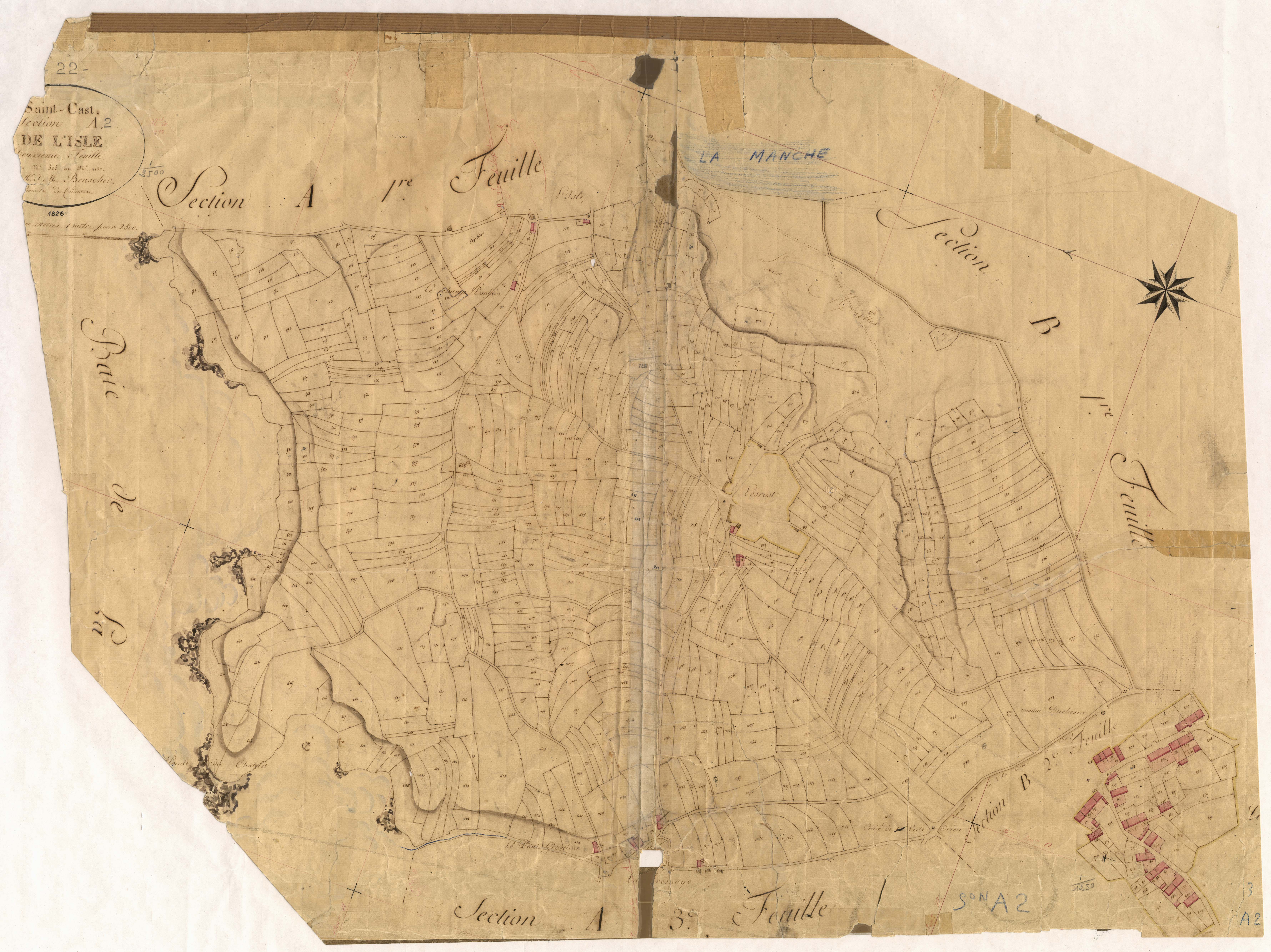 Saint-Cast-le-Guildo - Section A, 2e feuille
