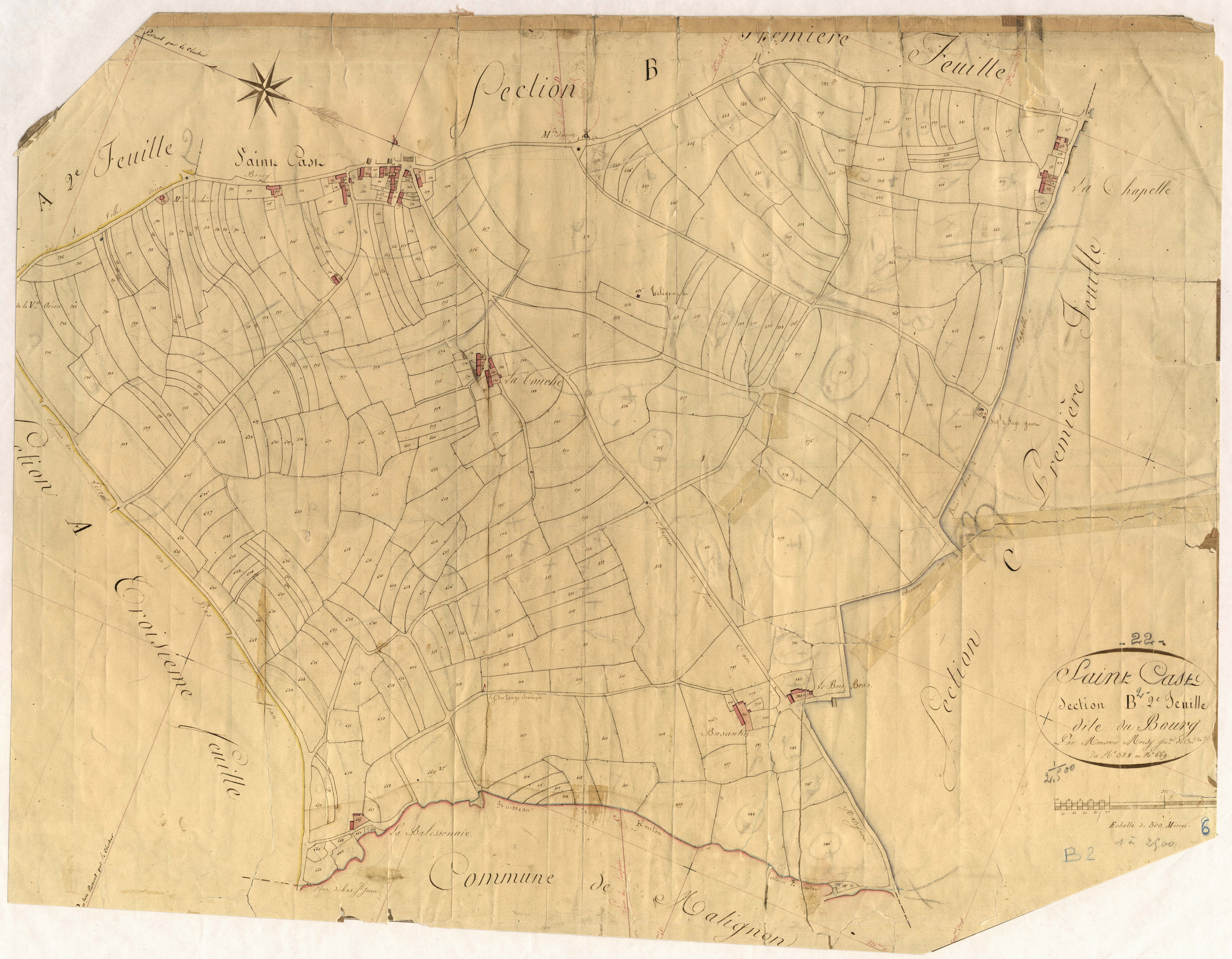 Saint-Cast-le-Guildo - Section B, 2e feuille