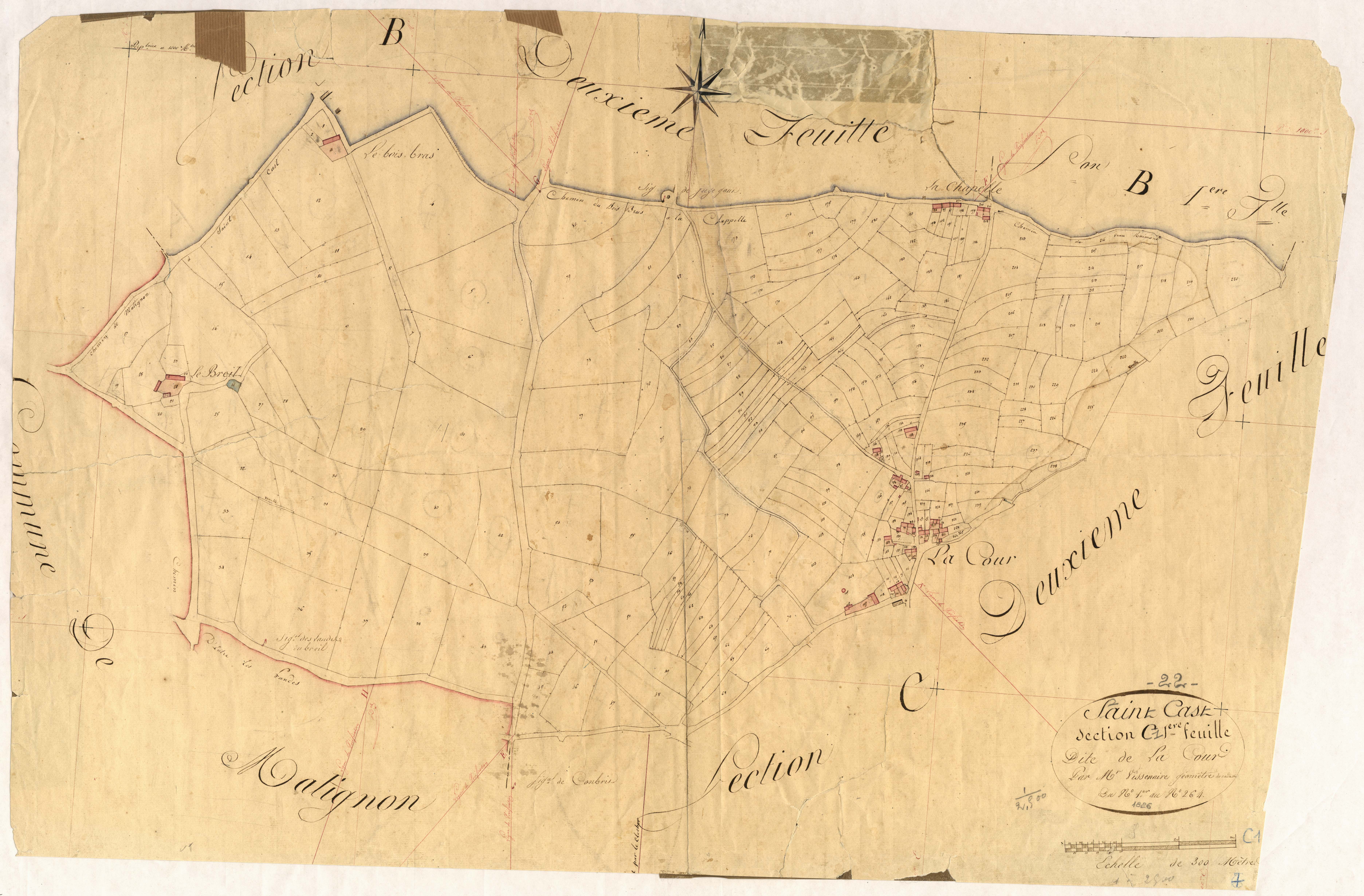 Saint-Cast-le-Guildo - Section C, 1re feuille