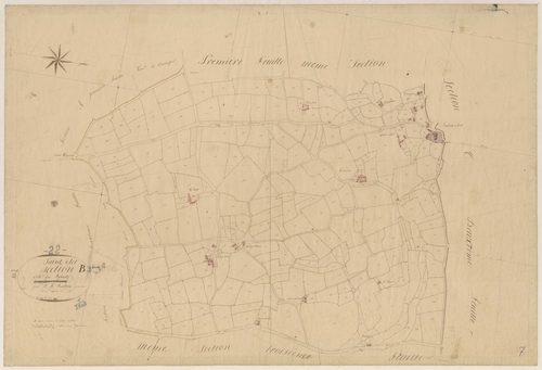 Saint-Clet - Section B, 3e feuille