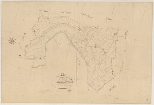 Saint-Clet - Section B, 4e feuille